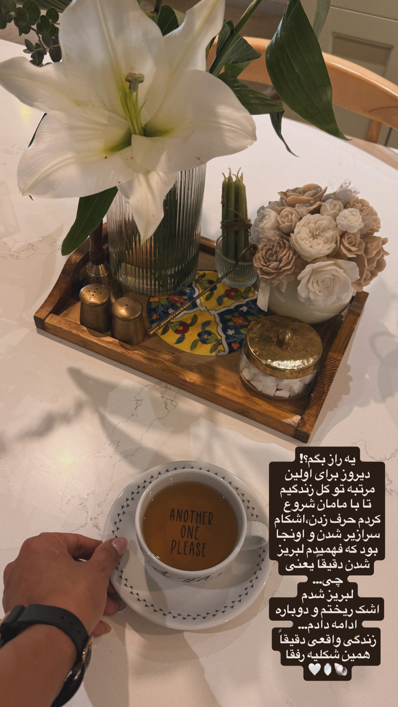  جدید ترین استوری اینستاگرام مهرشاد گل مکانیان