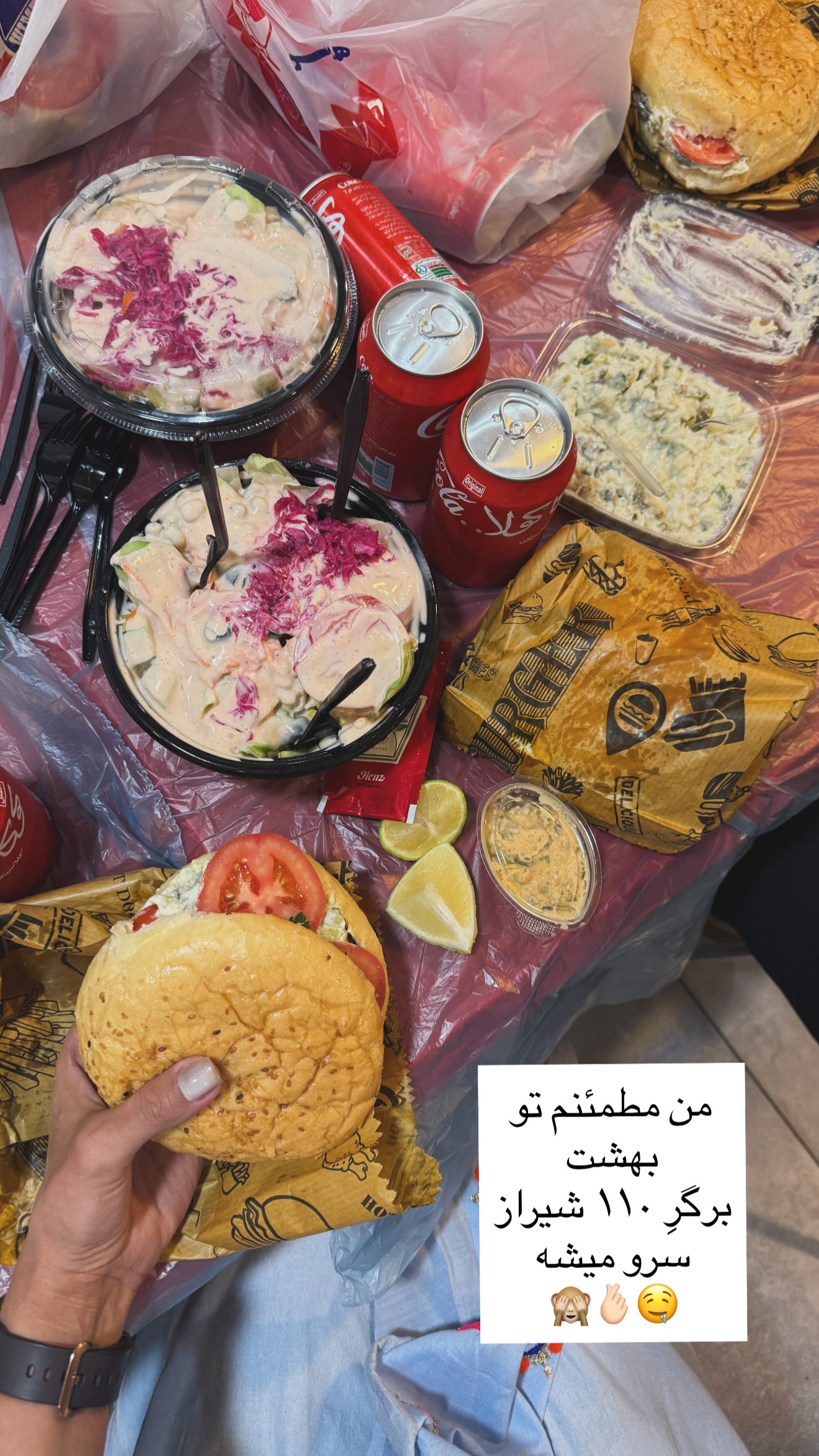  جدید ترین استوری اینستاگرام مهرشاد گل مکانیان