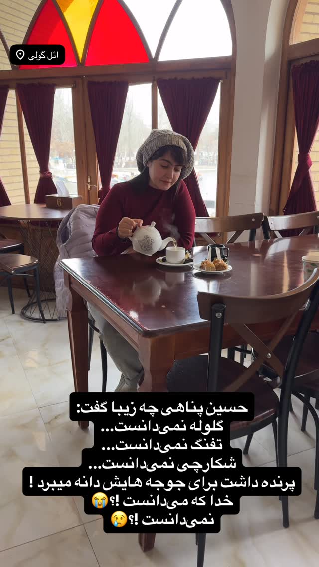  جدید ترین استوری اینستاگرام زهرا صفاریان