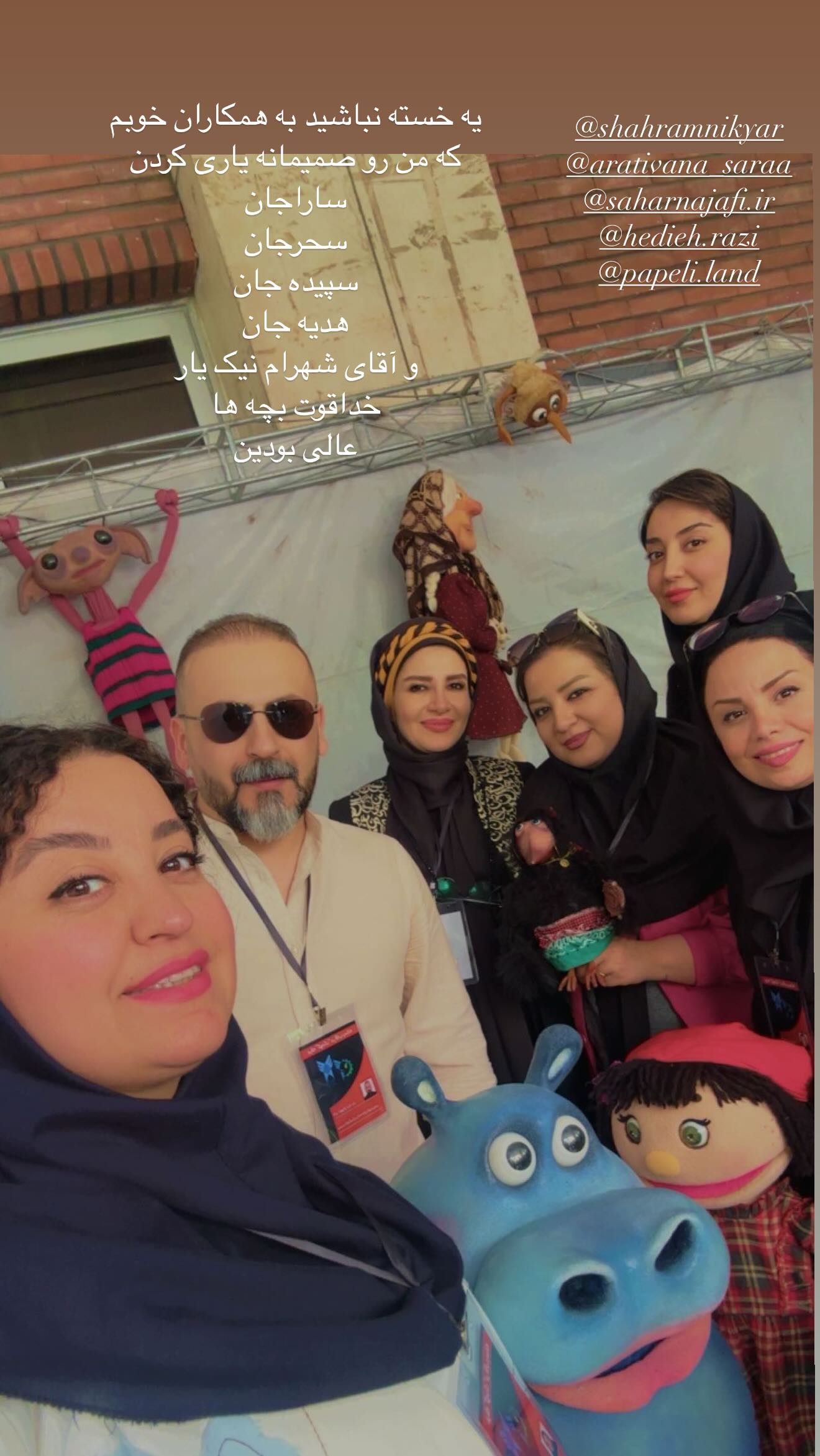  جدید ترین استوری اینستاگرام ملیکا زارعی
