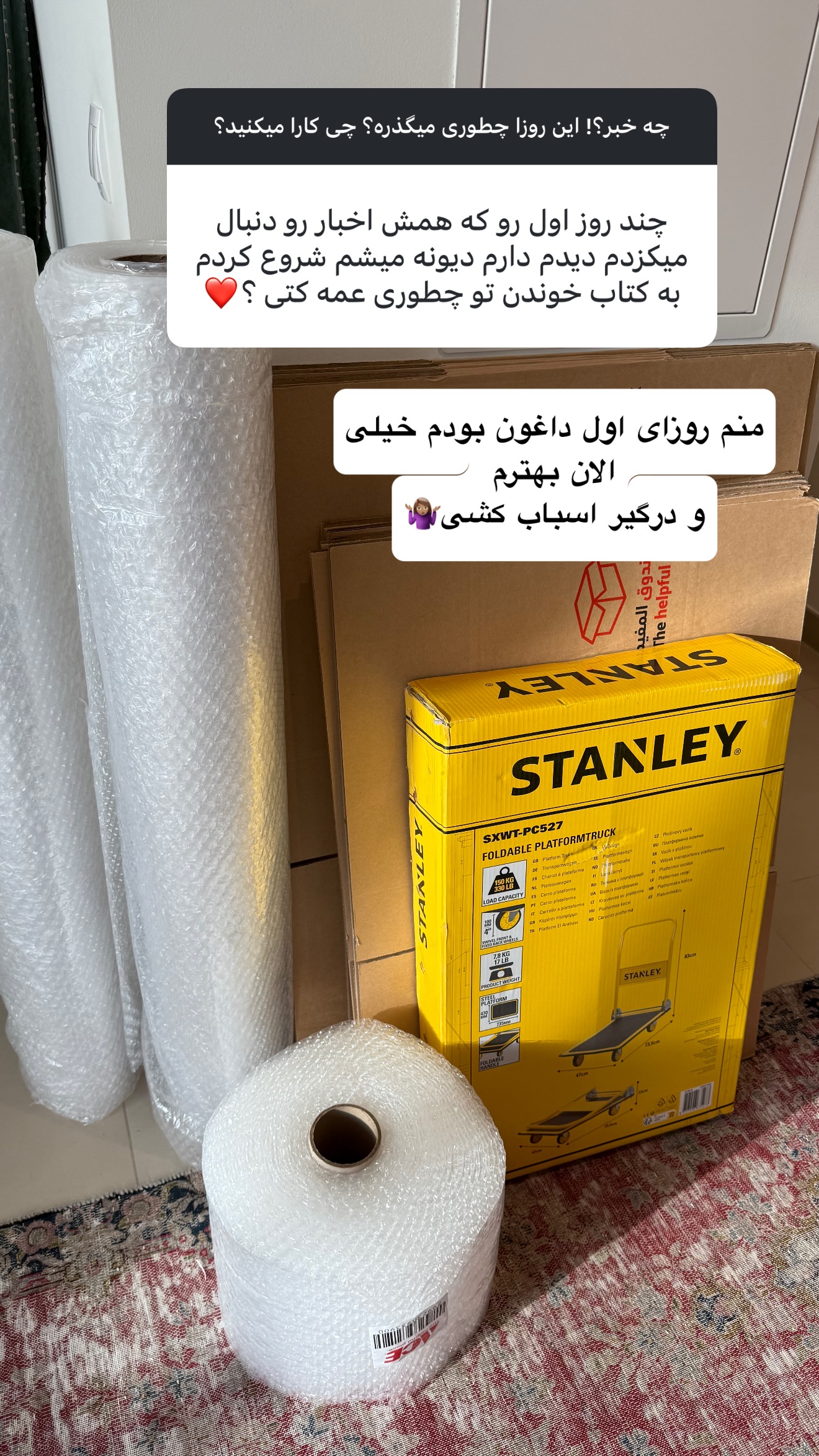  جدید ترین استوری اینستاگرام ملینا تاج