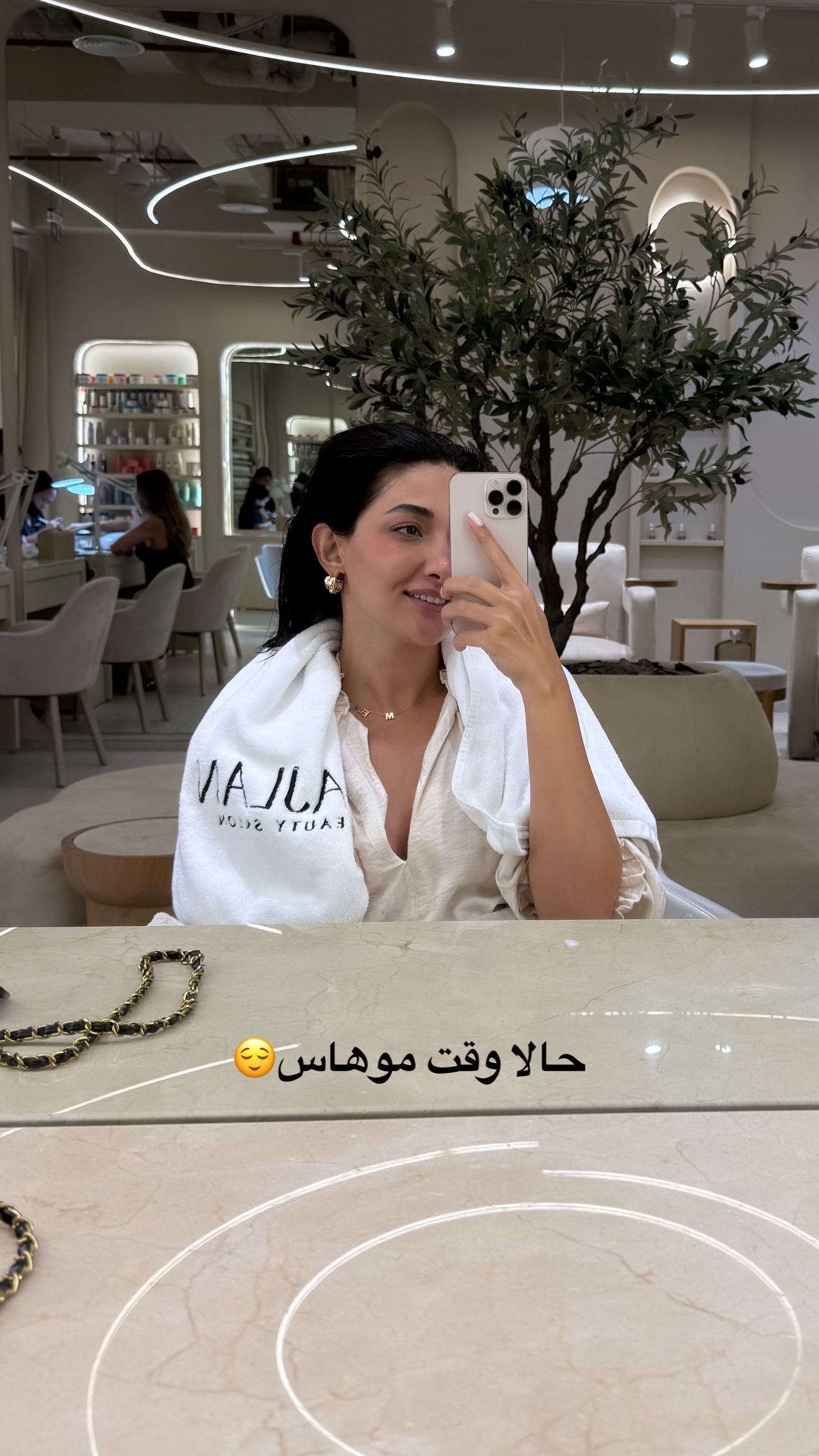  جدید ترین استوری اینستاگرام ملینا تاج