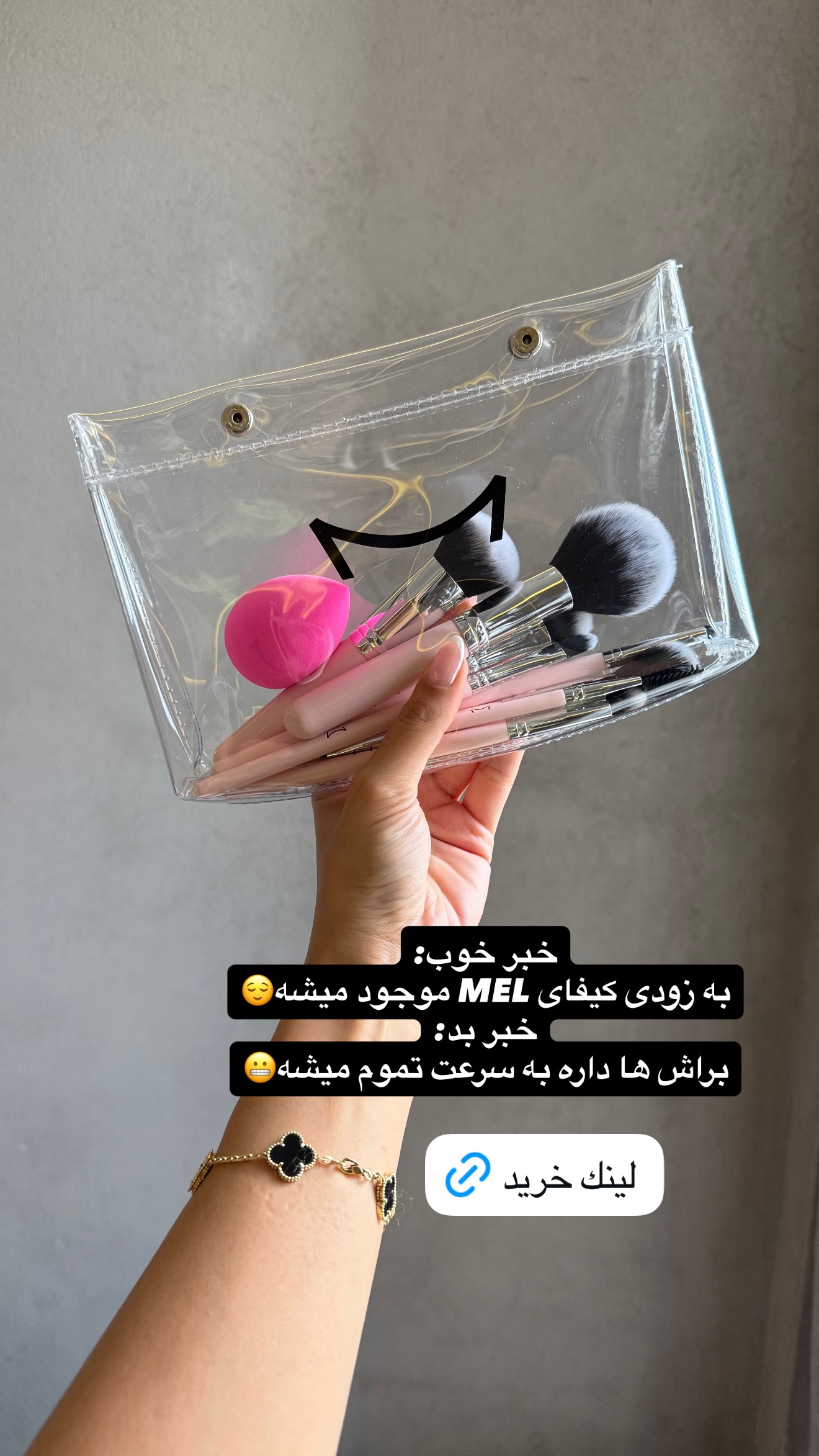  جدید ترین استوری اینستاگرام ملینا تاج