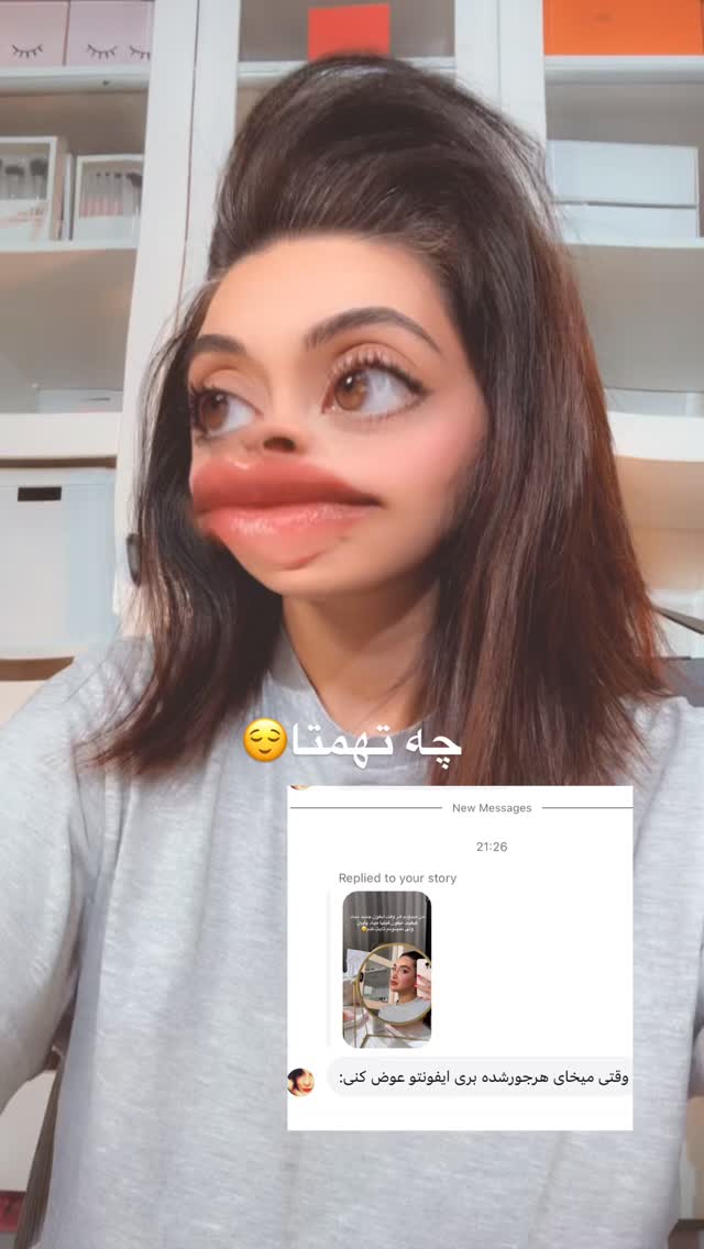  جدید ترین استوری اینستاگرام ملینا تاج