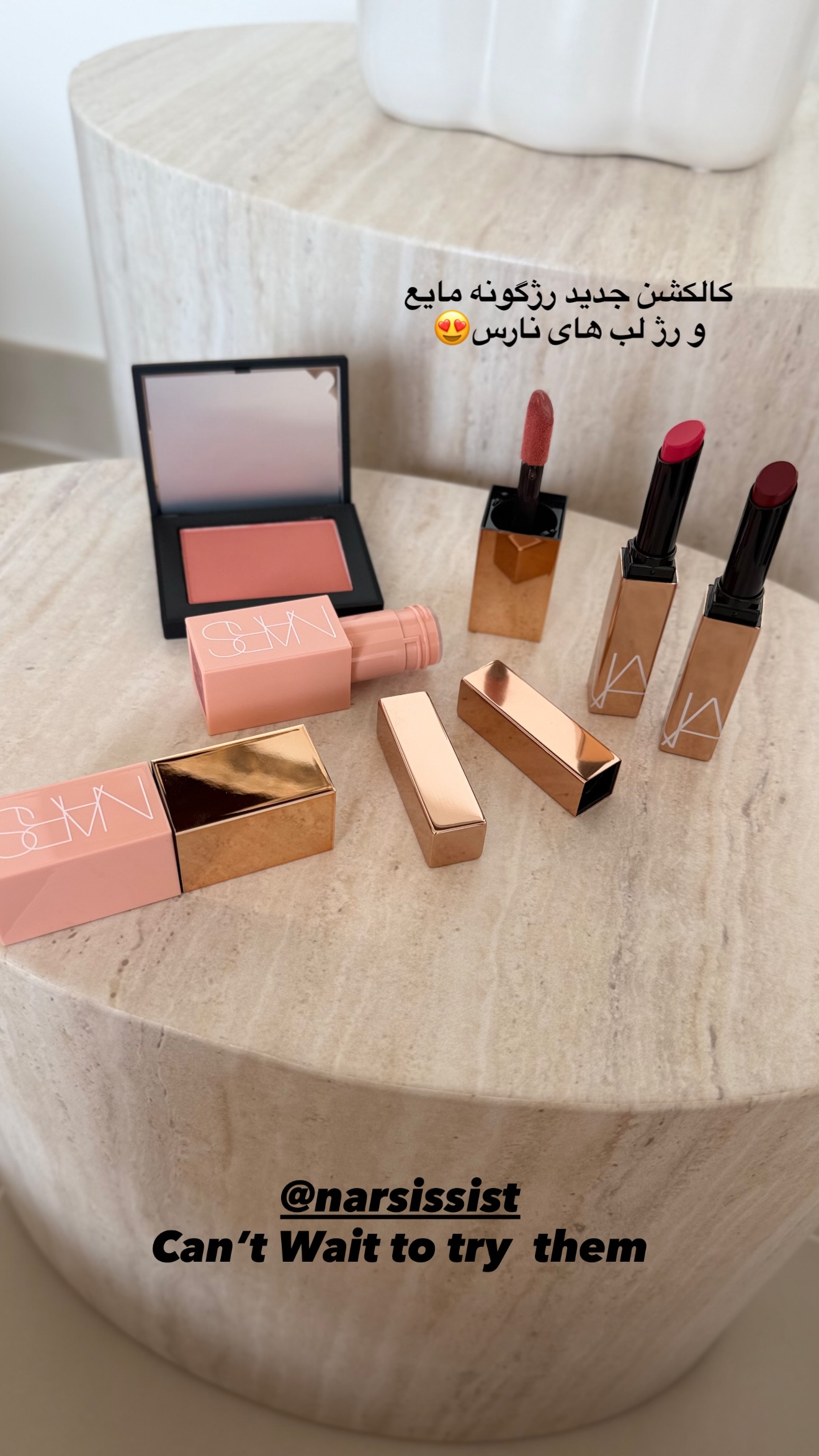  جدید ترین استوری اینستاگرام ملینا تاج