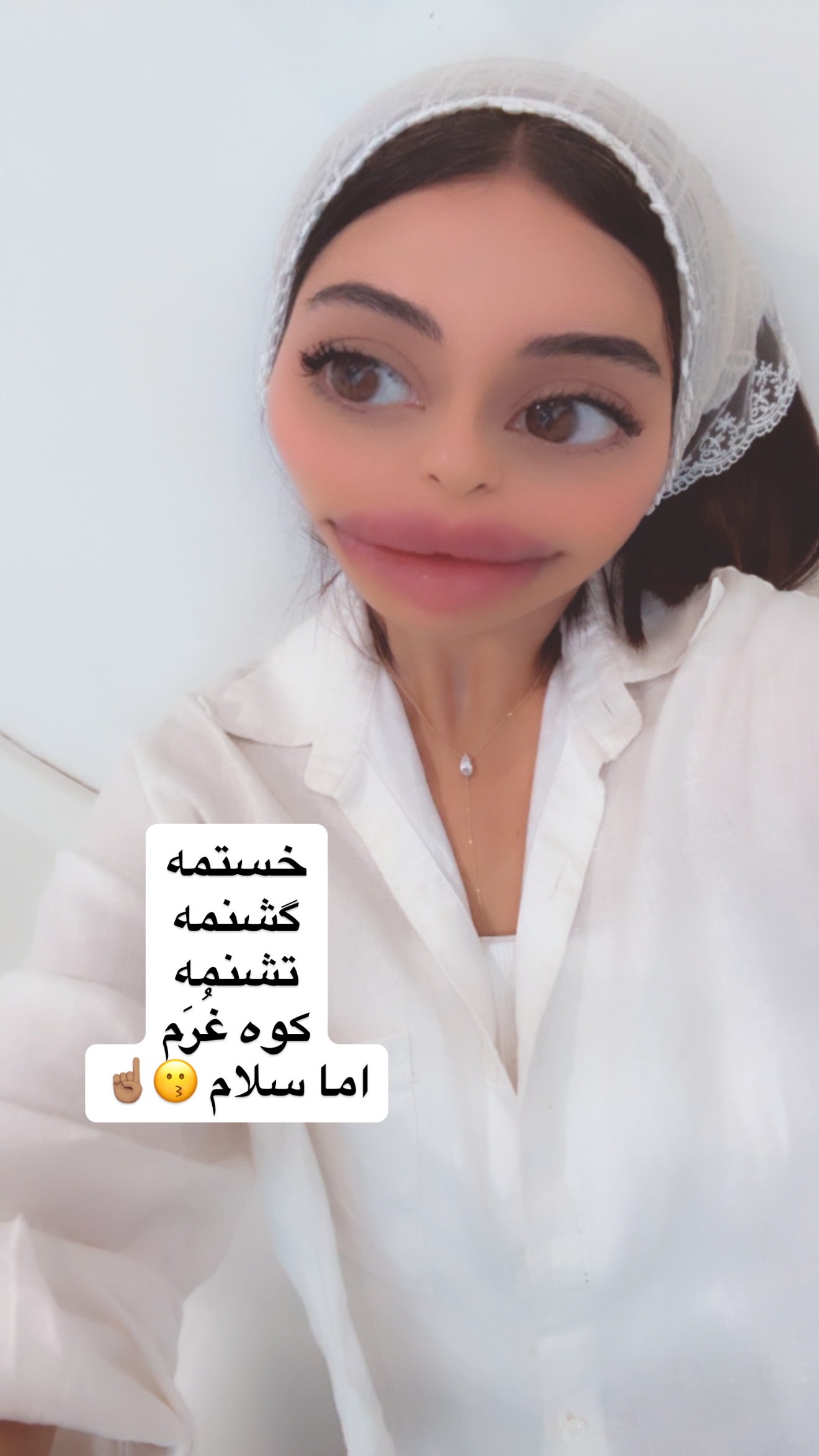  جدید ترین استوری اینستاگرام ملینا تاج