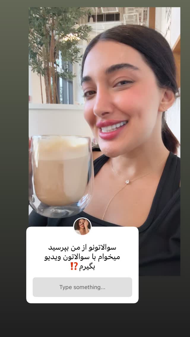  جدید ترین استوری اینستاگرام ملینا تاج