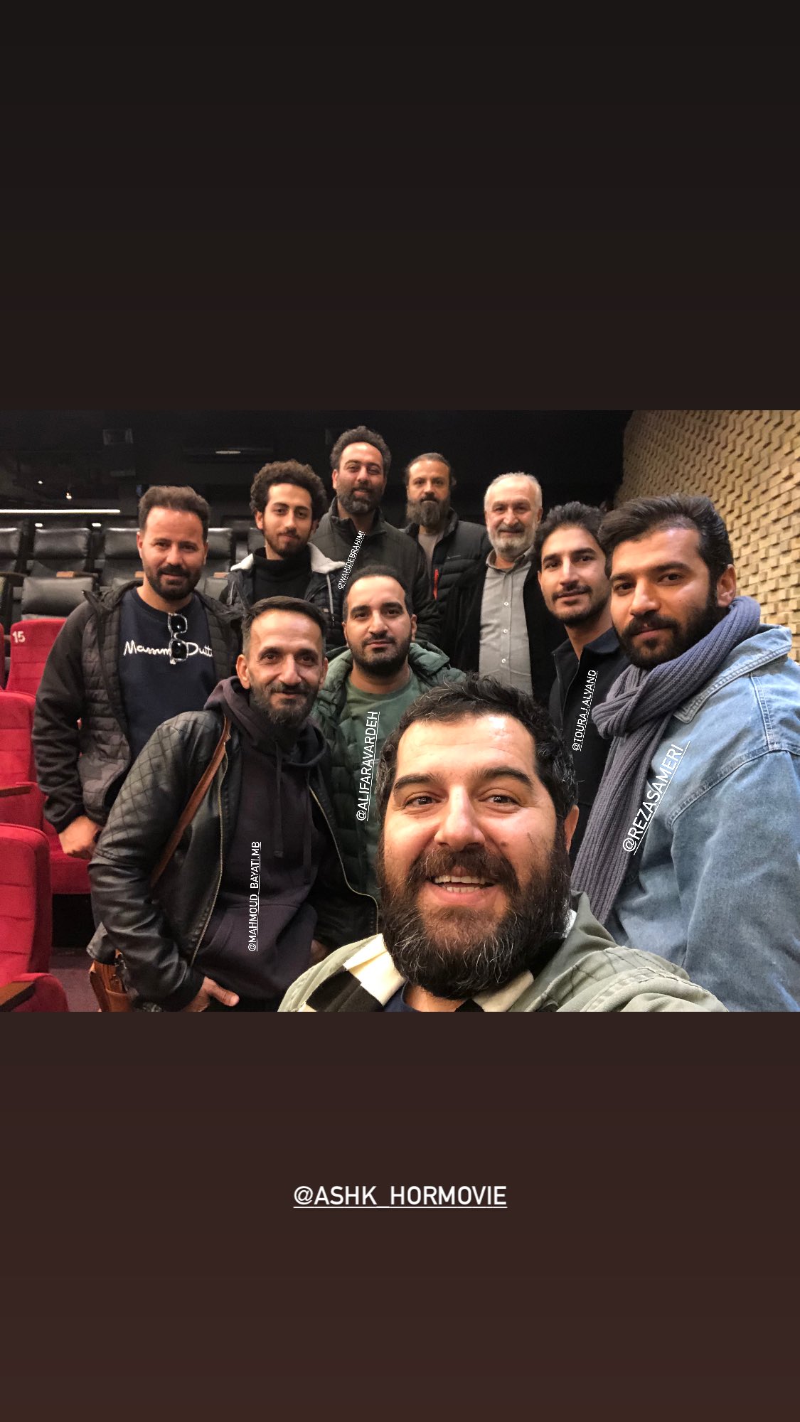  جدید ترین استوری اینستاگرام میثم رازفر
