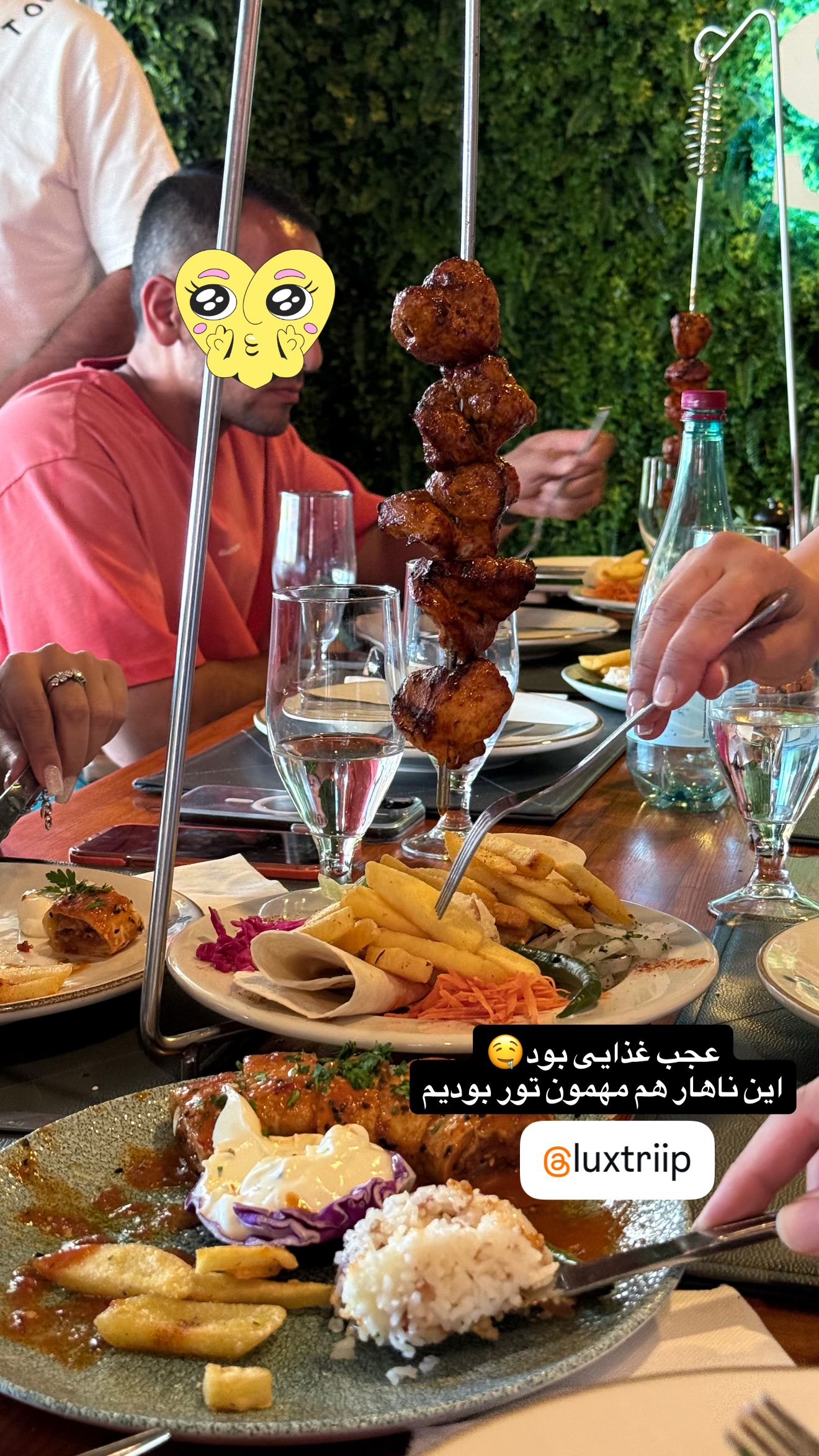  جدید ترین استوری اینستاگرام میلاد کلانتری