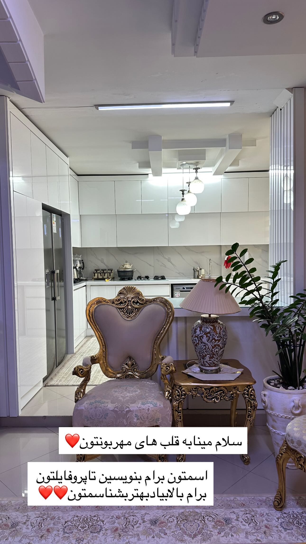  جدید ترین استوری اینستاگرام مینا حسن زاده