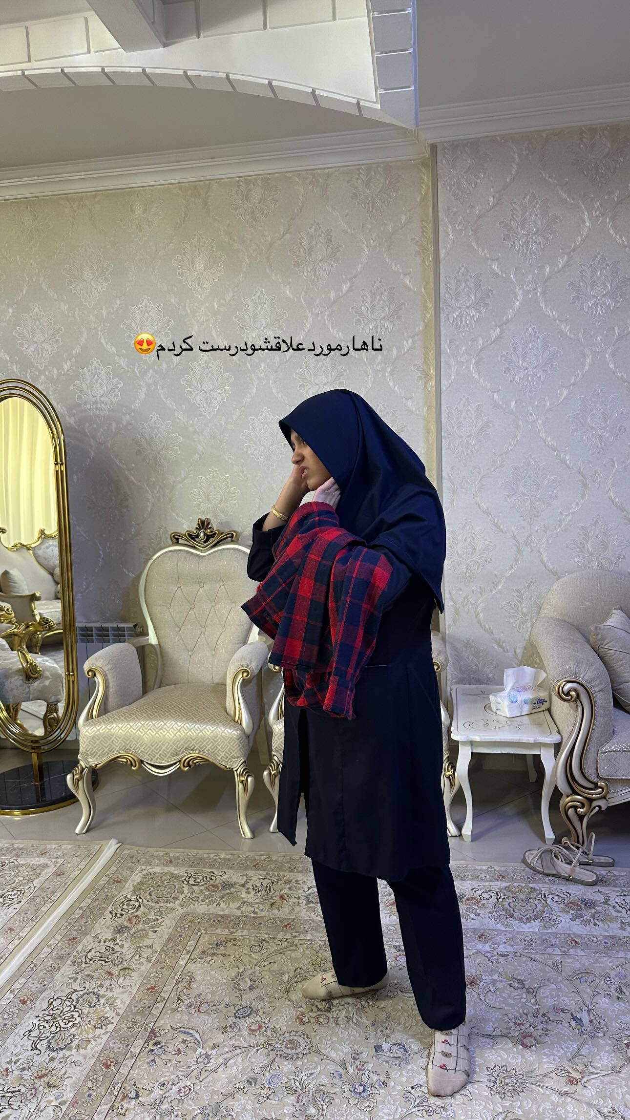  جدید ترین استوری اینستاگرام مینا حسن زاده