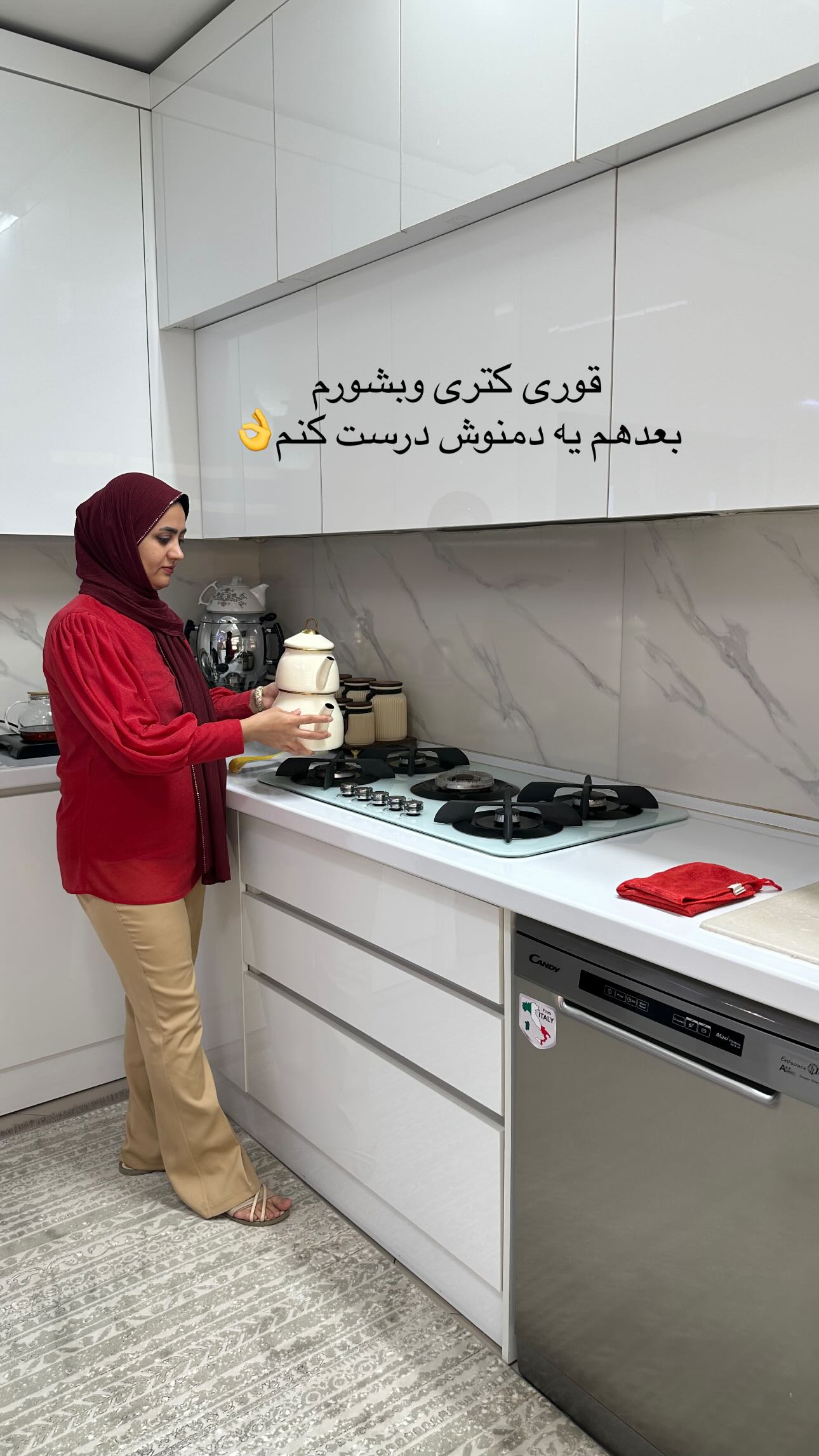  جدید ترین استوری اینستاگرام مینا حسن زاده
