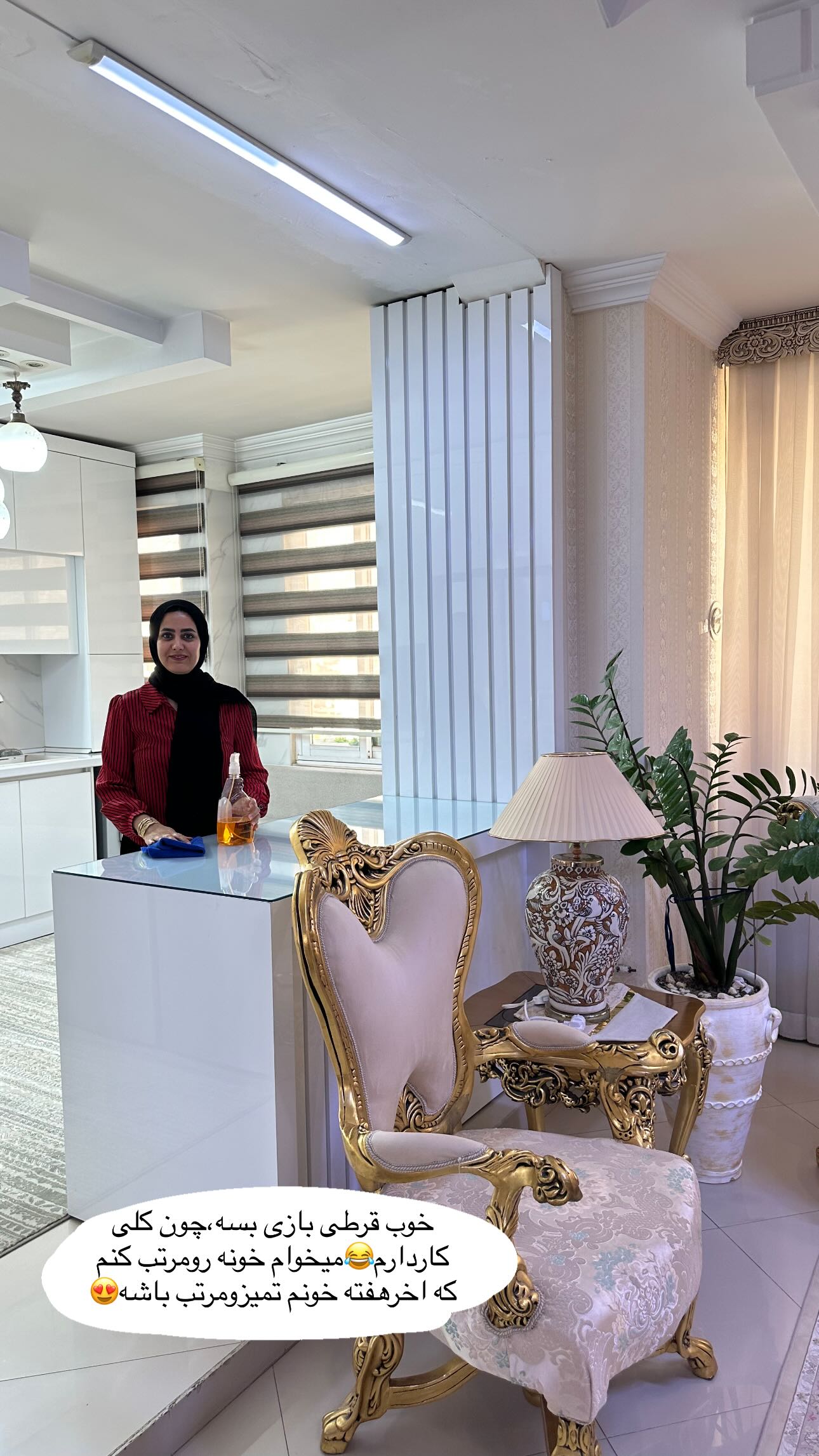  جدید ترین استوری اینستاگرام مینا حسن زاده