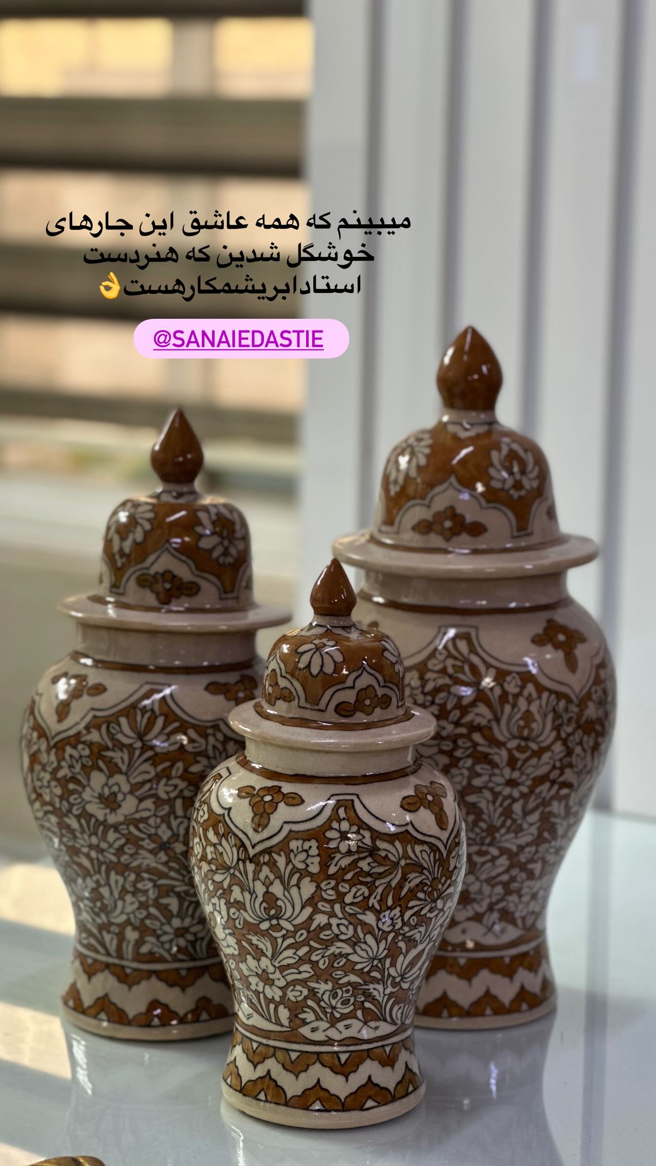  جدید ترین استوری اینستاگرام مینا حسن زاده