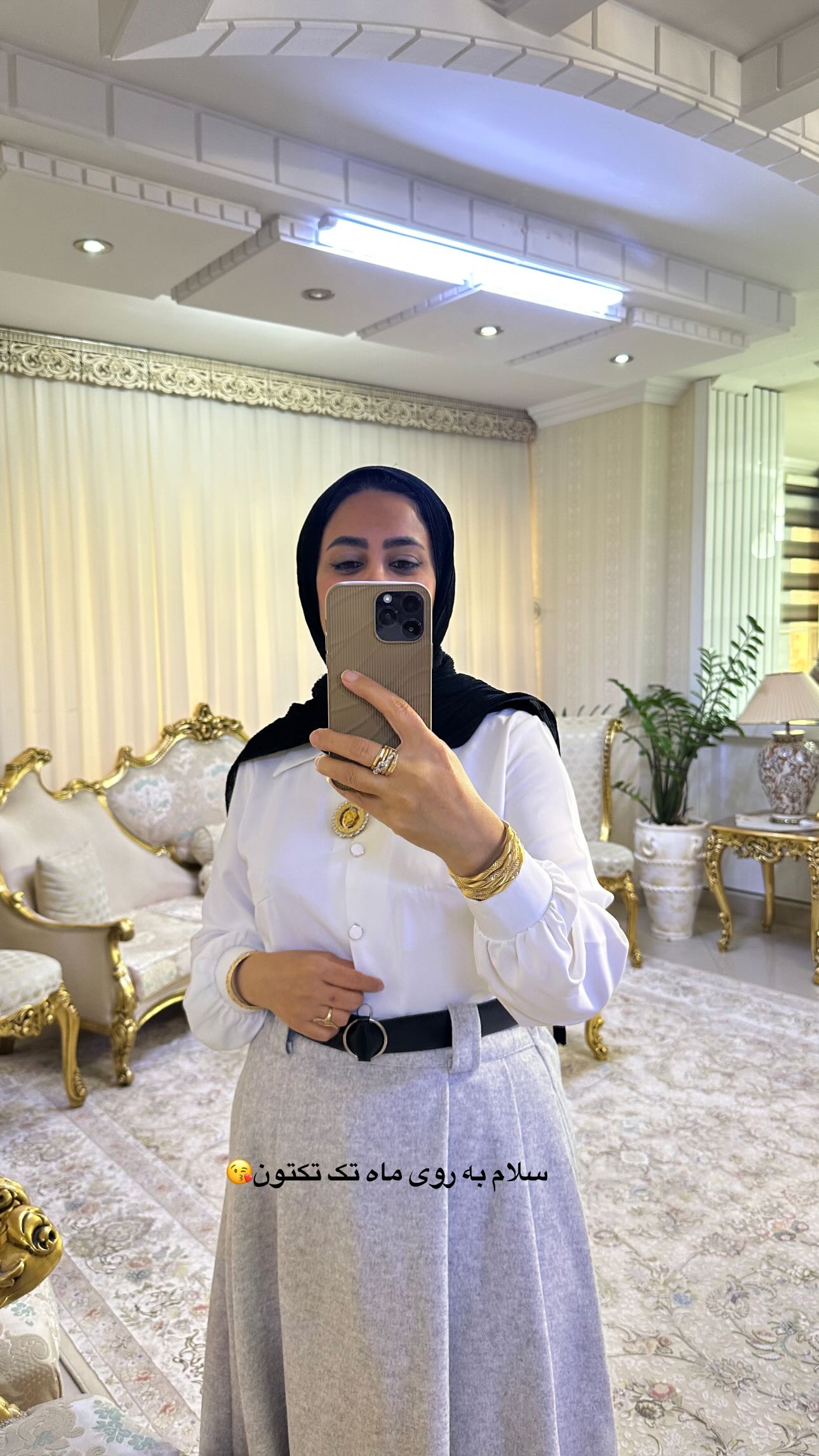  جدید ترین استوری اینستاگرام مینا حسن زاده