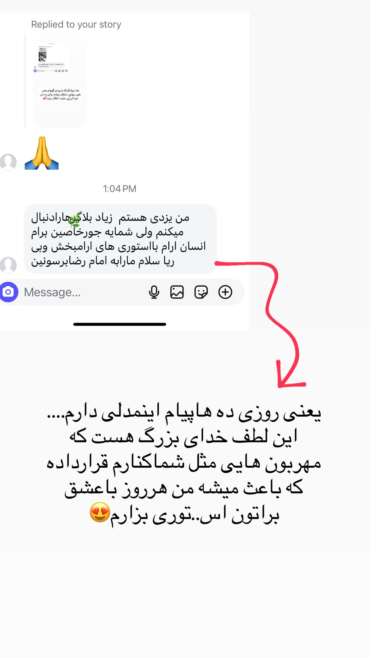  جدید ترین استوری اینستاگرام مینا حسن زاده