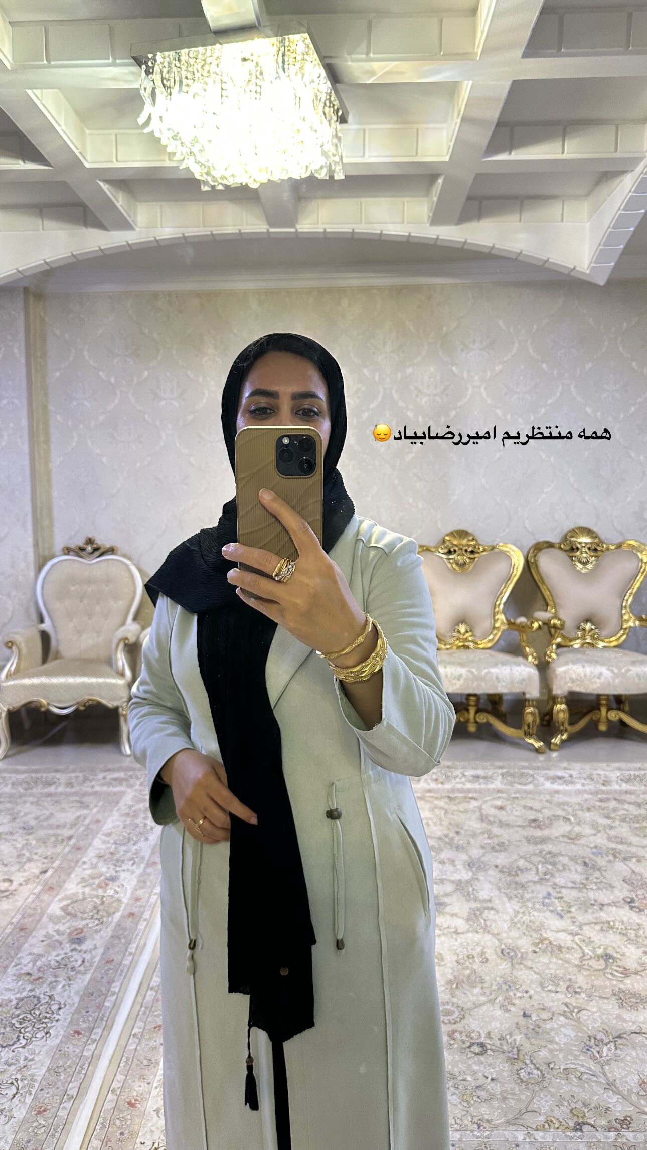  جدید ترین استوری اینستاگرام مینا حسن زاده