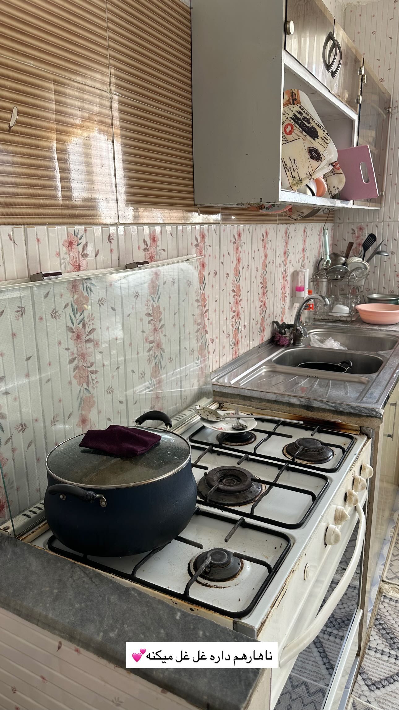  جدید ترین استوری اینستاگرام مینا حسن زاده