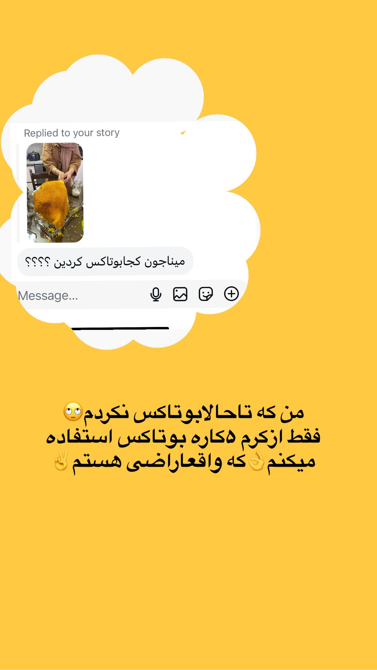  جدید ترین استوری اینستاگرام مینا حسن زاده