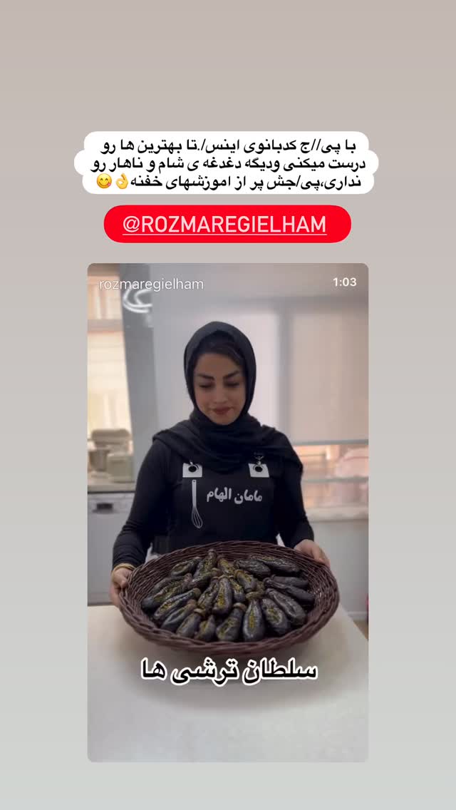  جدید ترین استوری اینستاگرام مینا حسن زاده