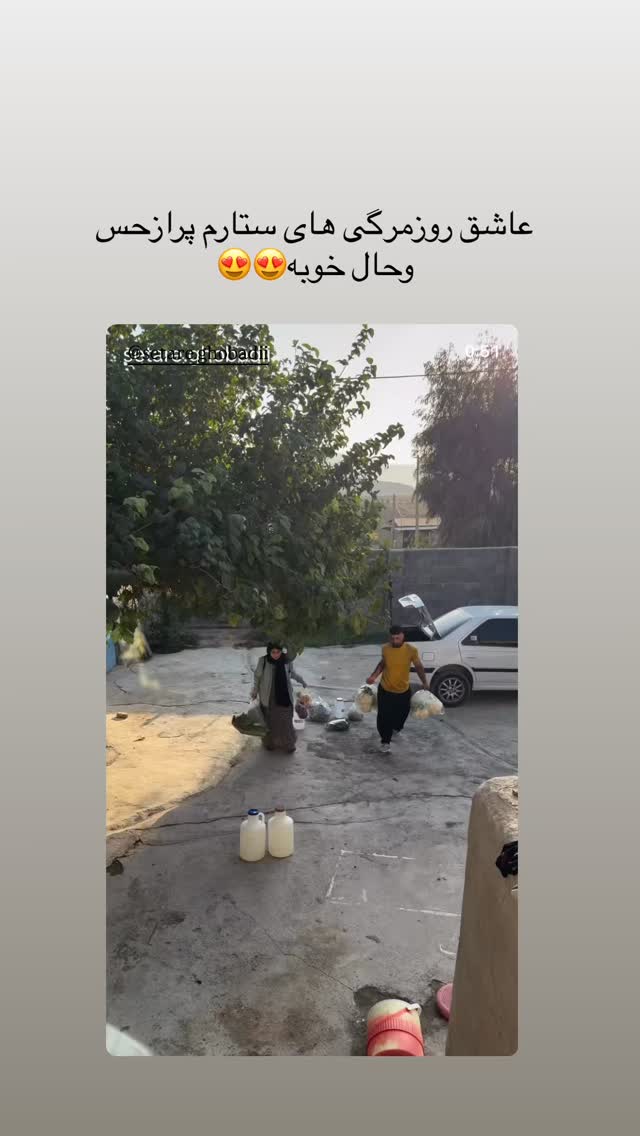  جدید ترین استوری اینستاگرام مینا حسن زاده