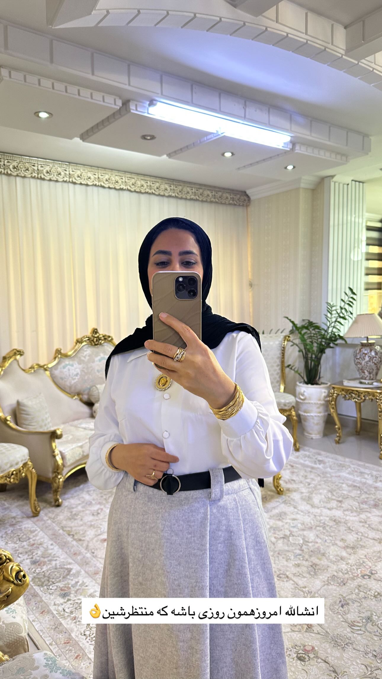  جدید ترین استوری اینستاگرام مینا حسن زاده