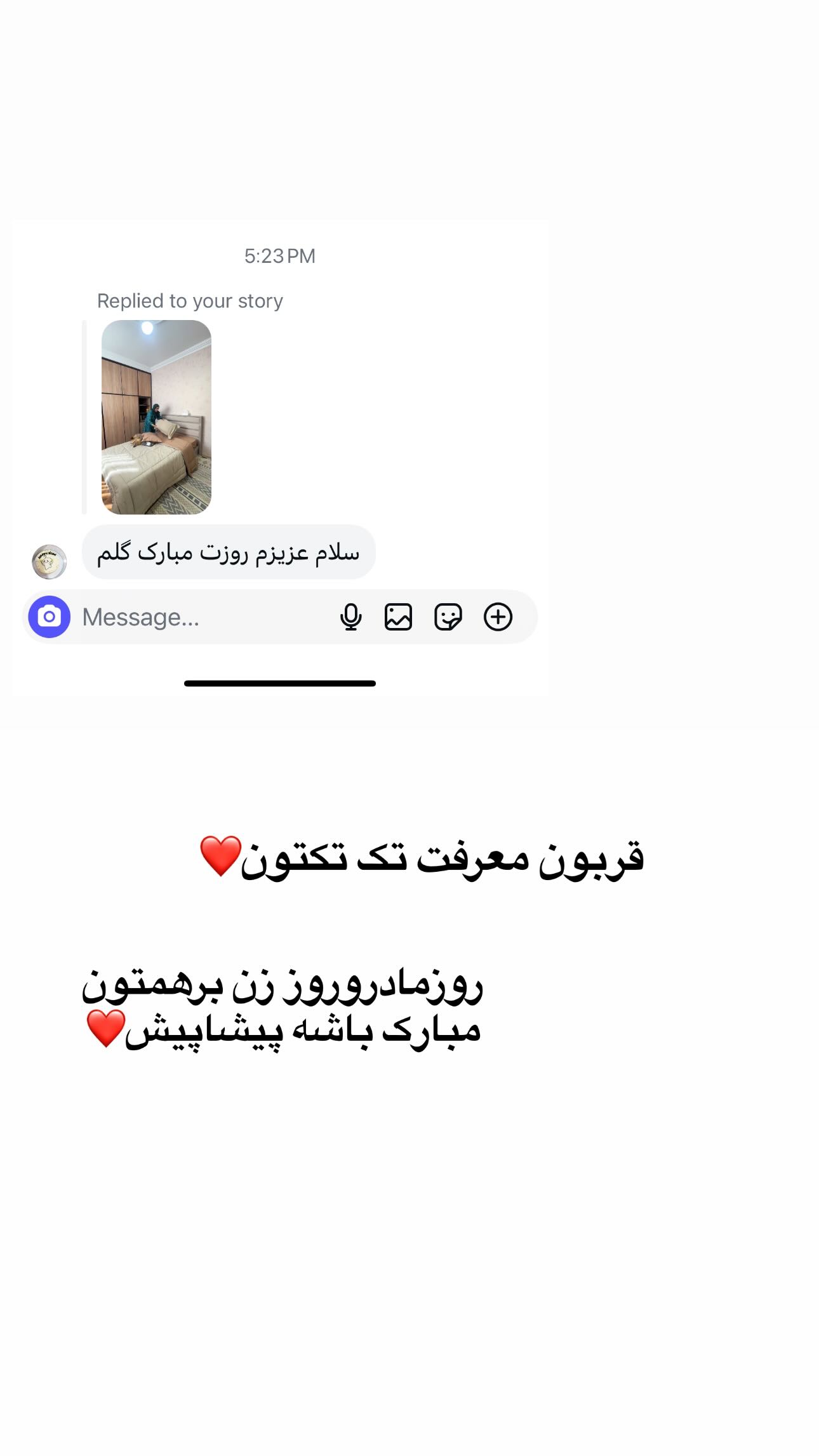  جدید ترین استوری اینستاگرام مینا حسن زاده