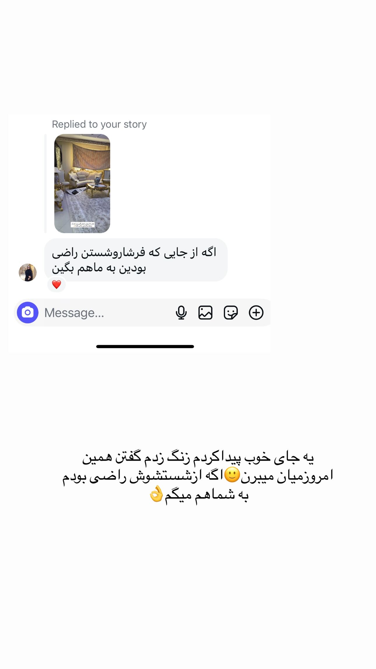 جدید ترین استوری اینستاگرام مینا حسن زاده