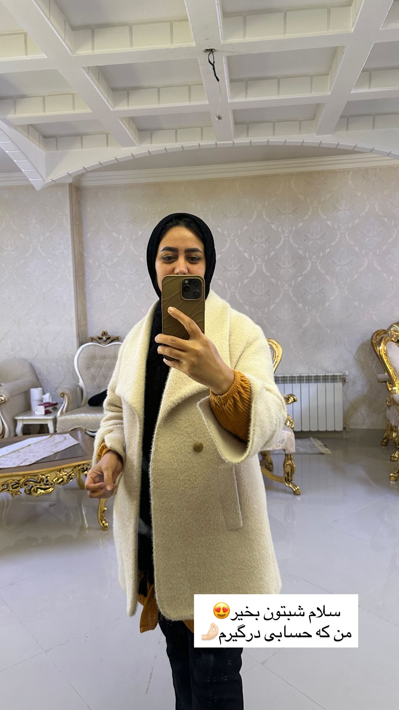  جدید ترین استوری اینستاگرام مینا حسن زاده