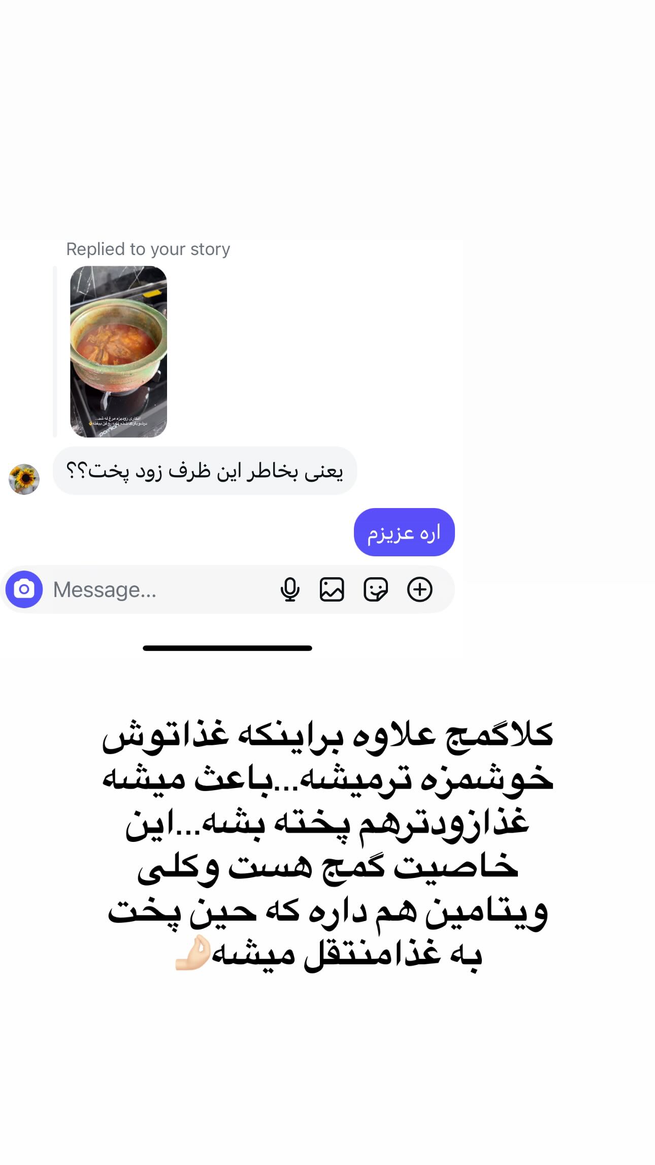  جدید ترین استوری اینستاگرام مینا حسن زاده
