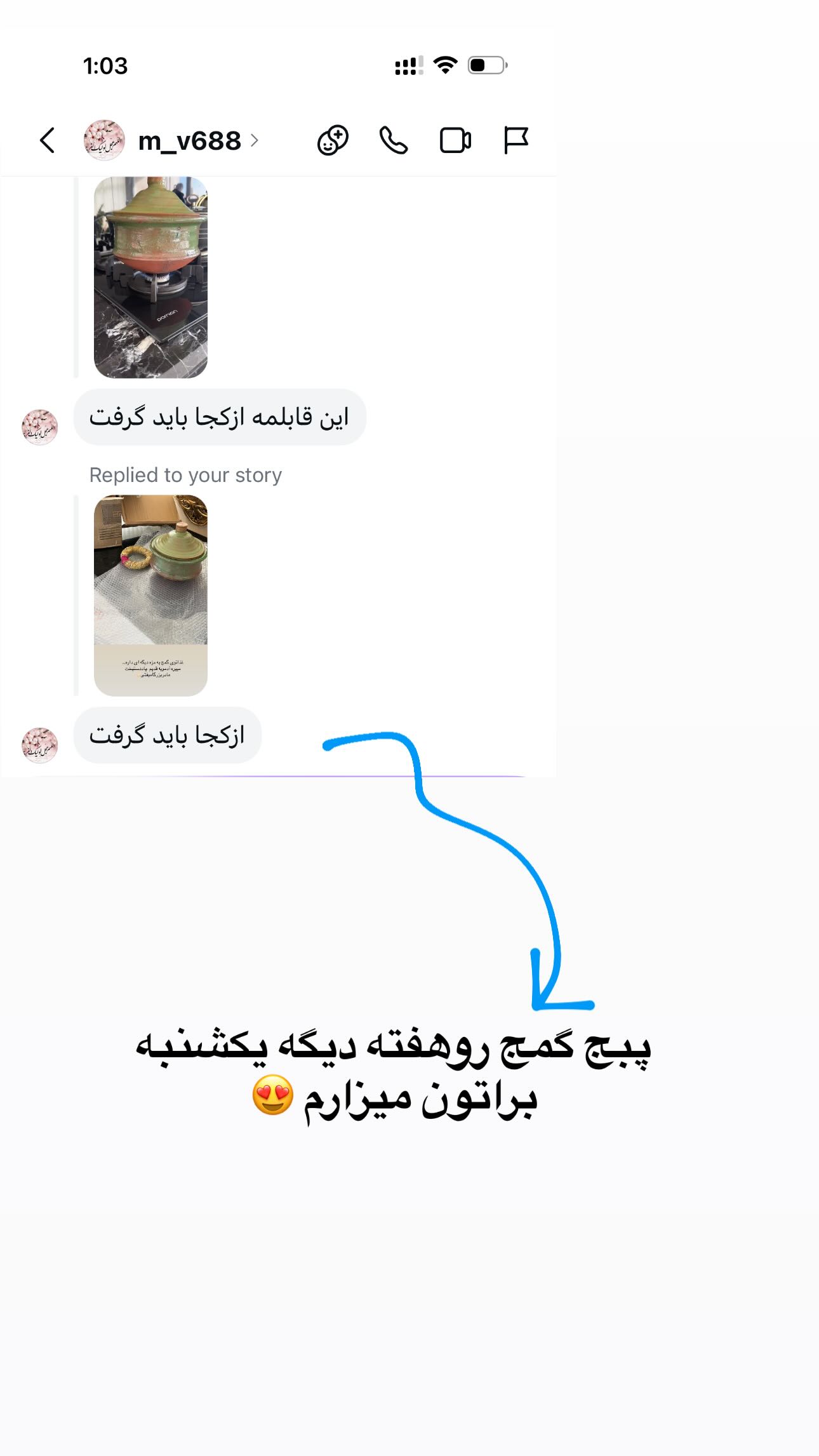  جدید ترین استوری اینستاگرام مینا حسن زاده
