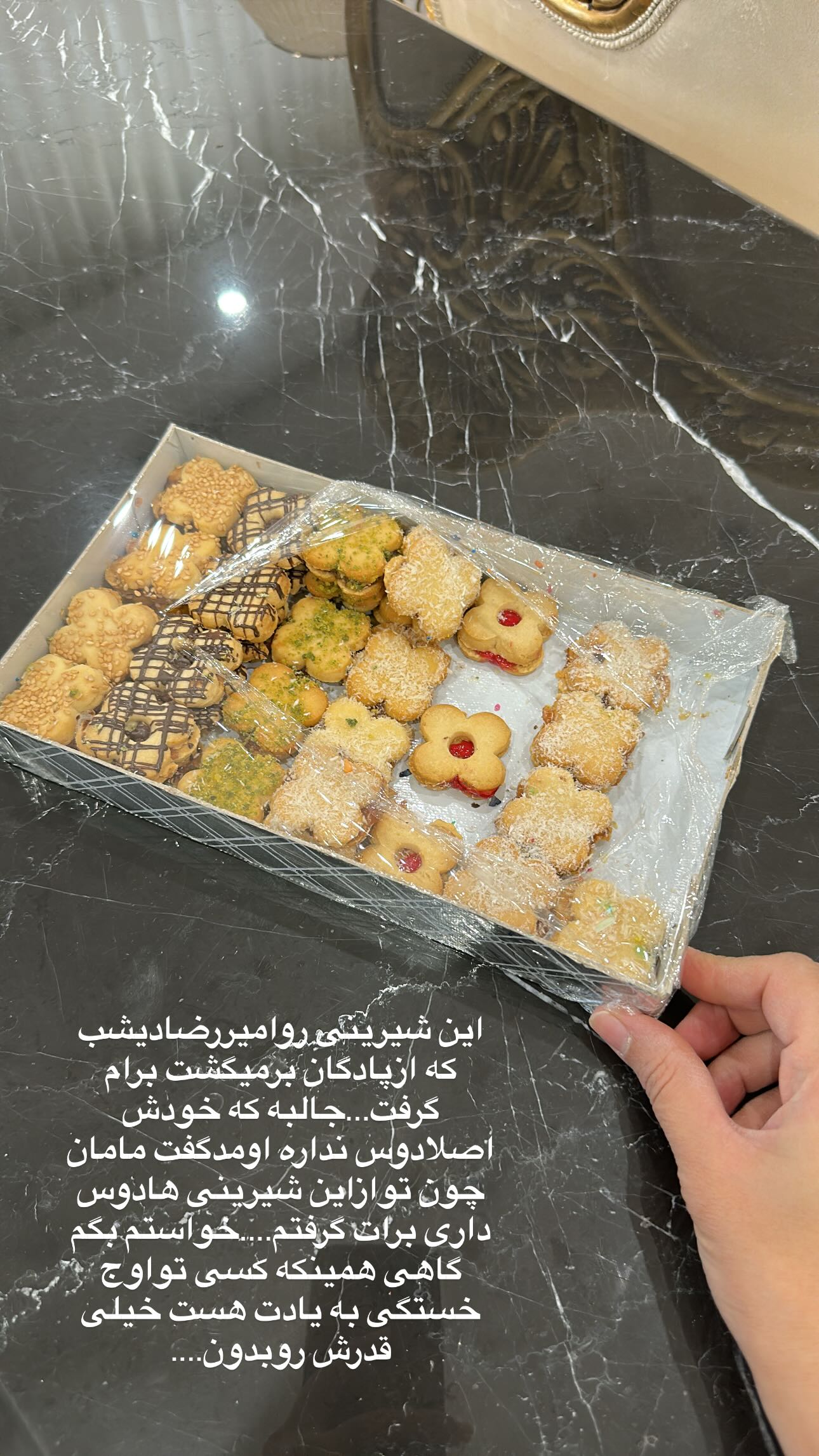  جدید ترین استوری اینستاگرام مینا حسن زاده