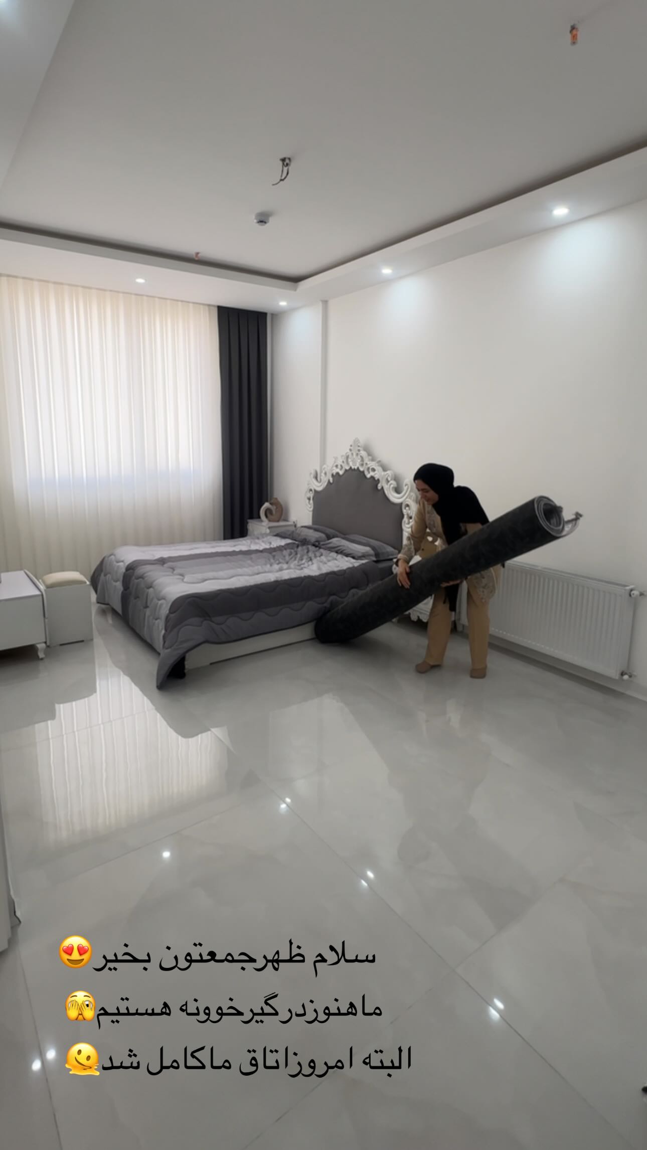  جدید ترین استوری اینستاگرام مینا حسن زاده