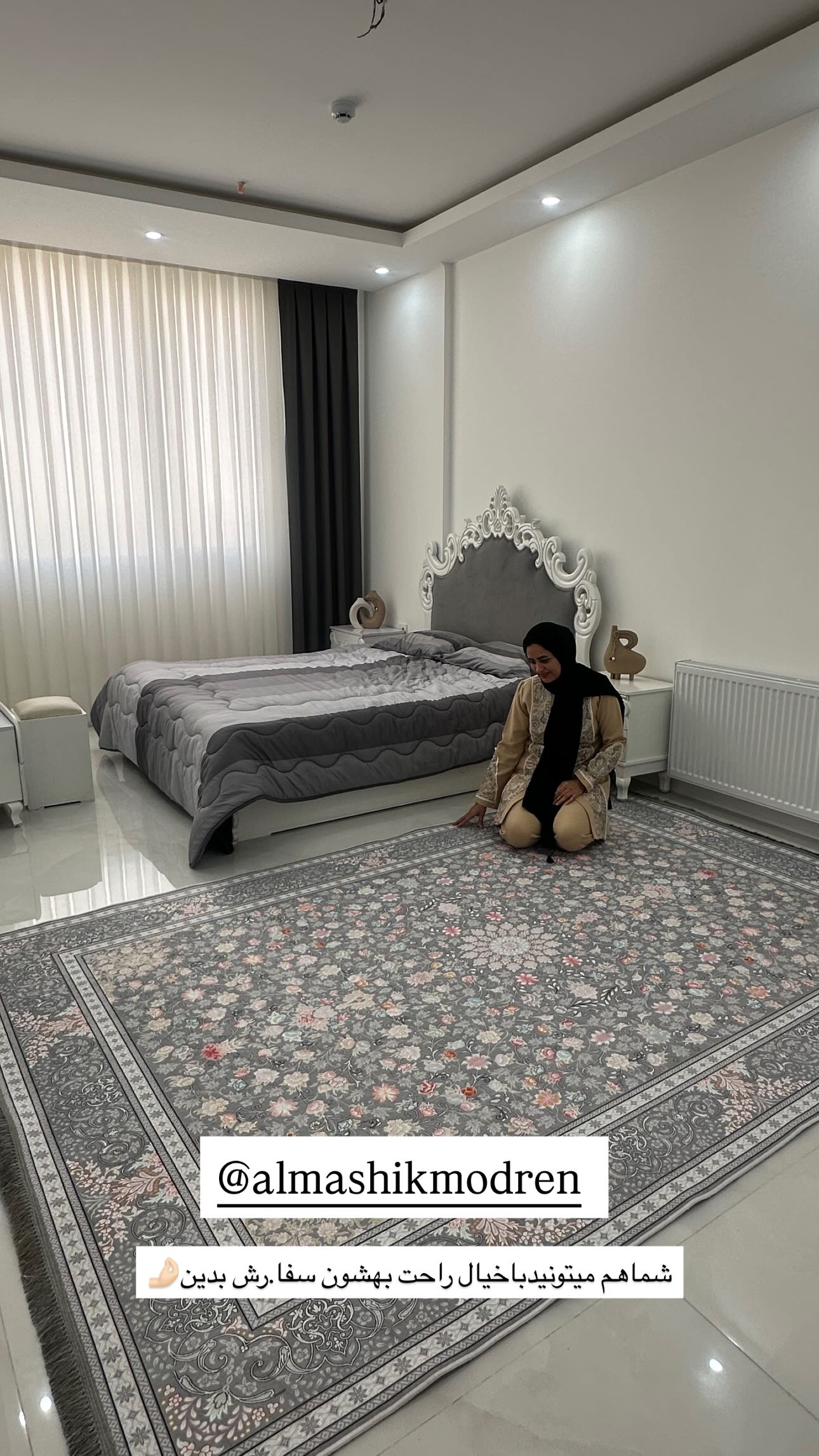  جدید ترین استوری اینستاگرام مینا حسن زاده