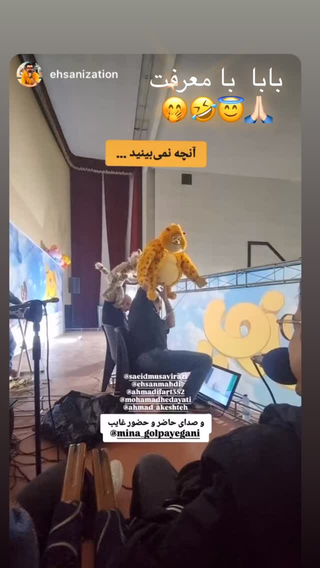  جدید ترین استوری اینستاگرام مينا گلپايگاني