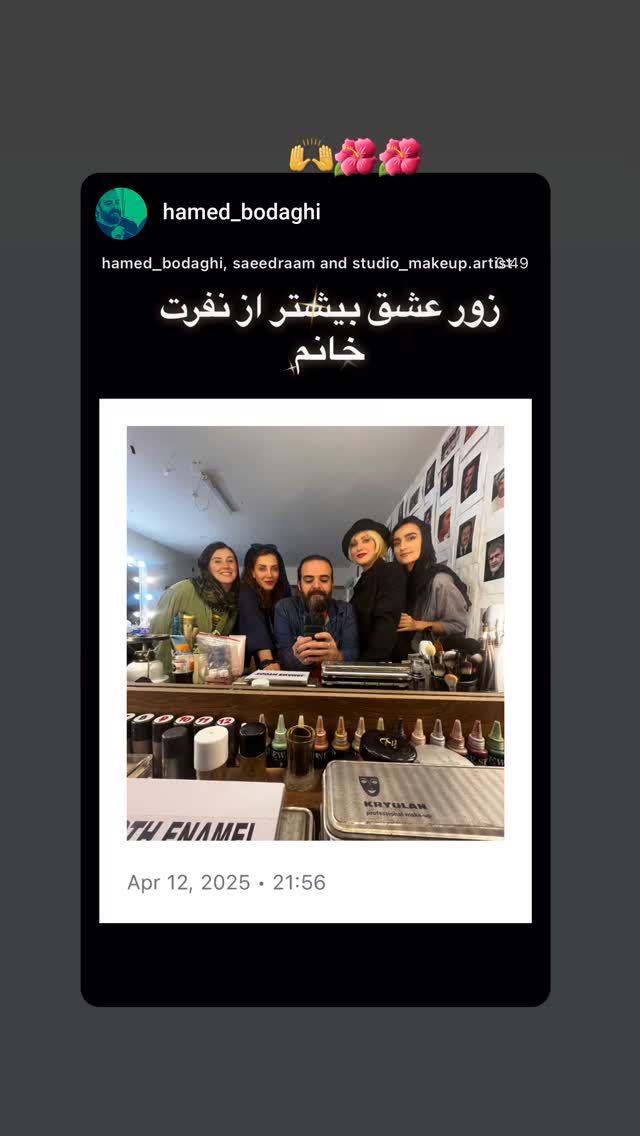  جدید ترین استوری اینستاگرام مینا اصلانی