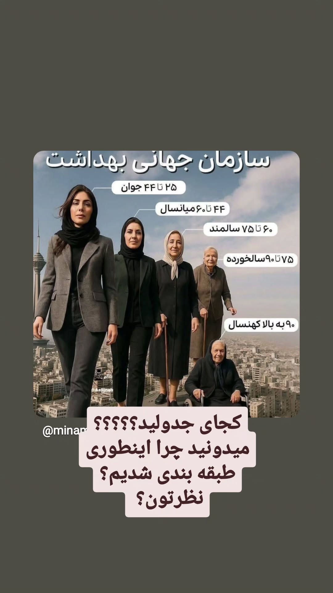  جدید ترین استوری اینستاگرام مینا مهرنوش