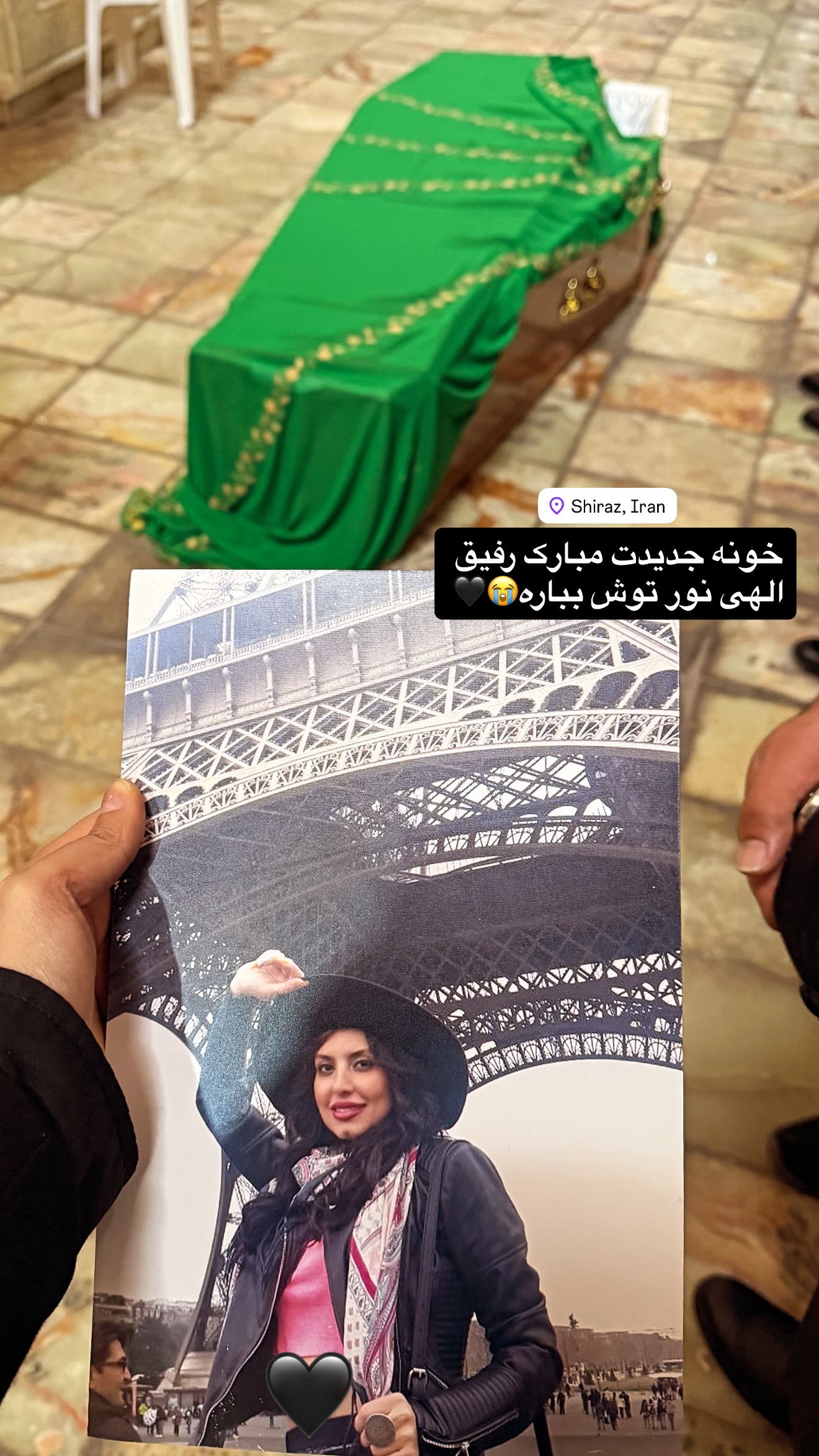  جدید ترین استوری اینستاگرام مبینا تنکابنی