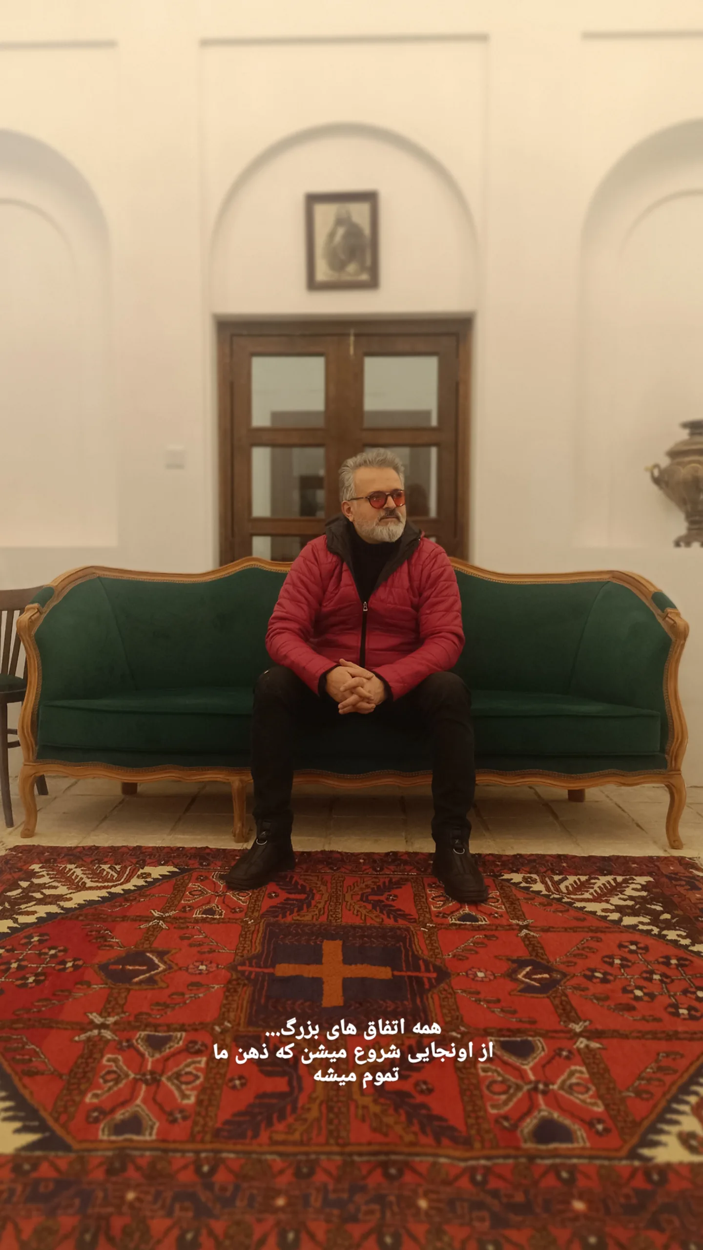  جدید ترین استوری اینستاگرام مبین رستگار