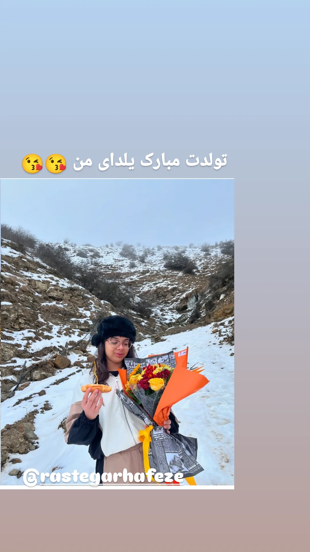  جدید ترین استوری اینستاگرام مبین رستگار