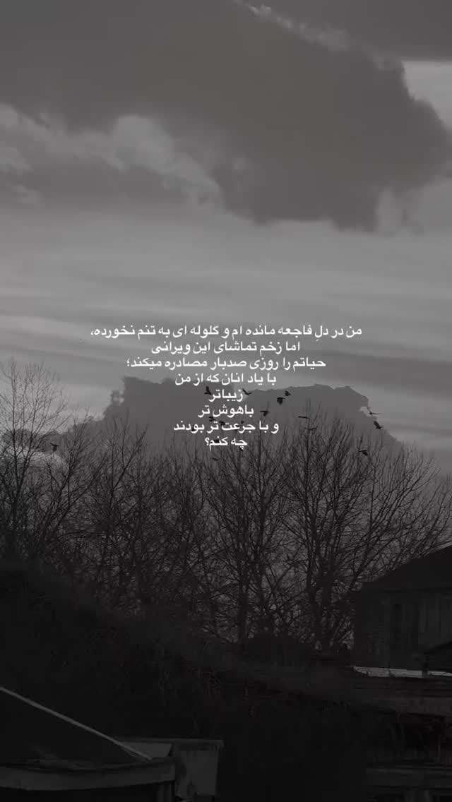  جدید ترین استوری اینستاگرام مبین رستگار