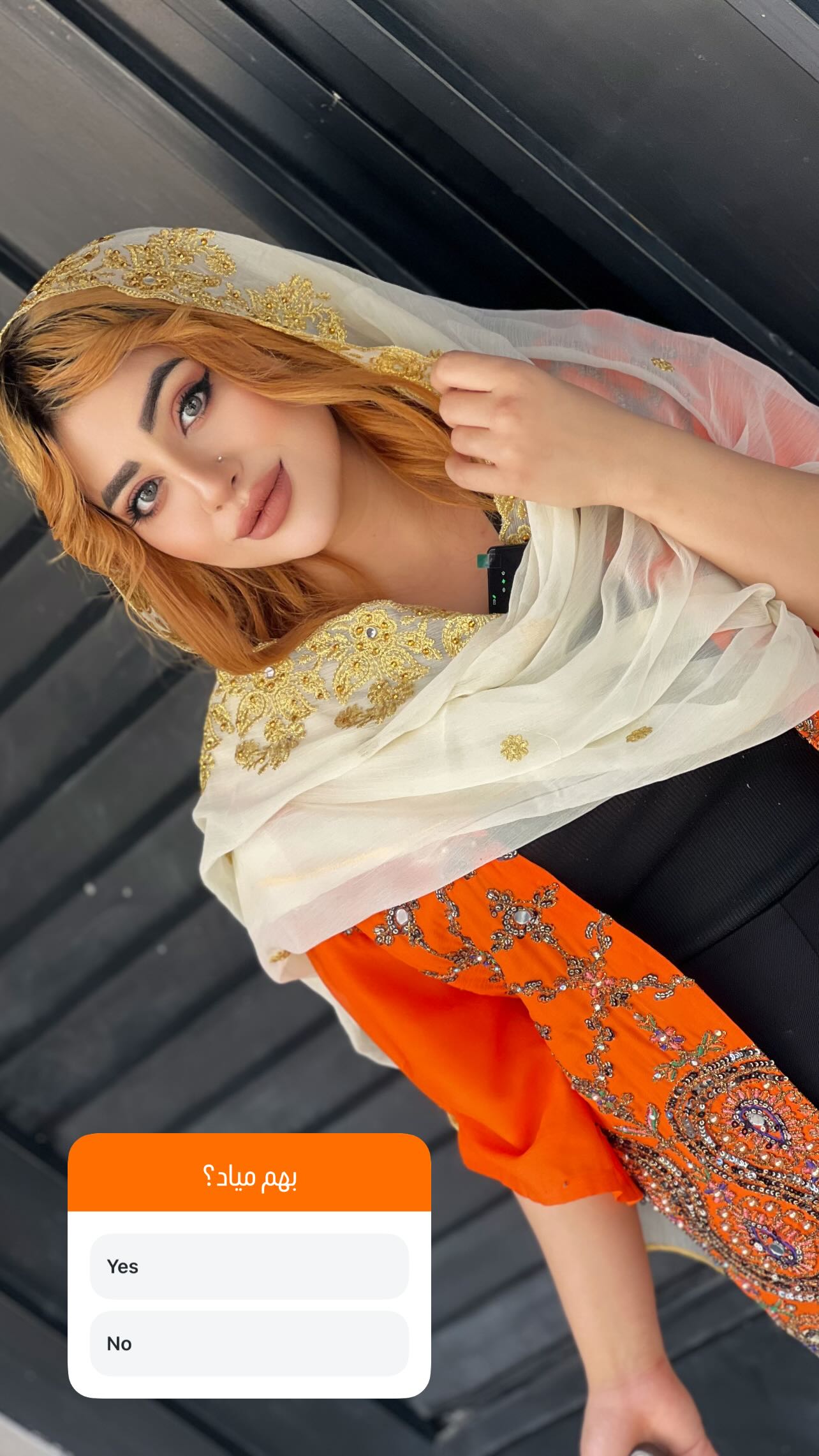  جدید ترین استوری اینستاگرام مبینا کرمی