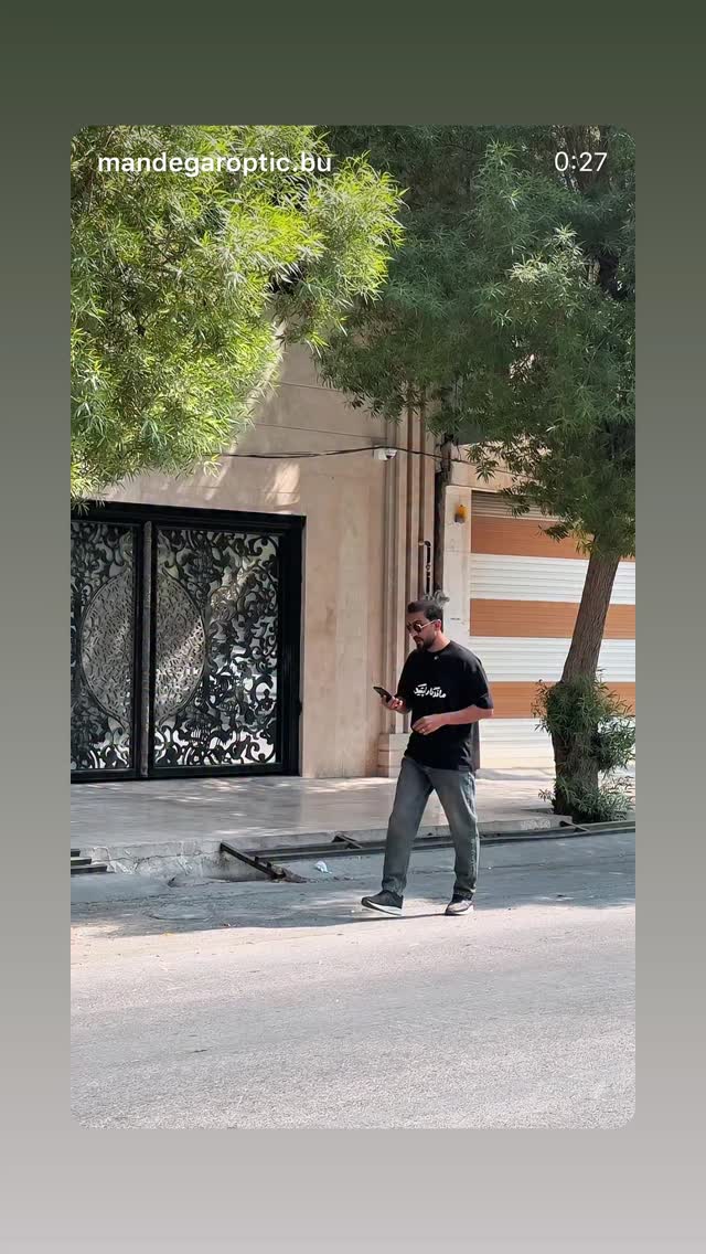  جدید ترین استوری اینستاگرام مبینا کرمی