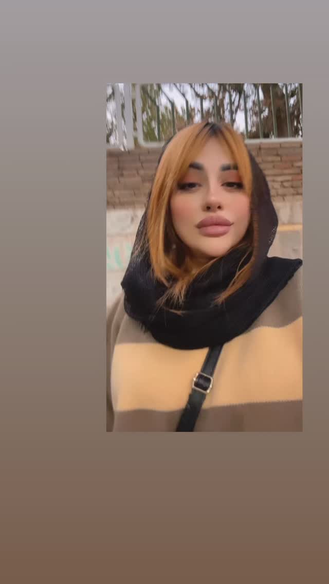  جدید ترین استوری اینستاگرام مبینا کرمی