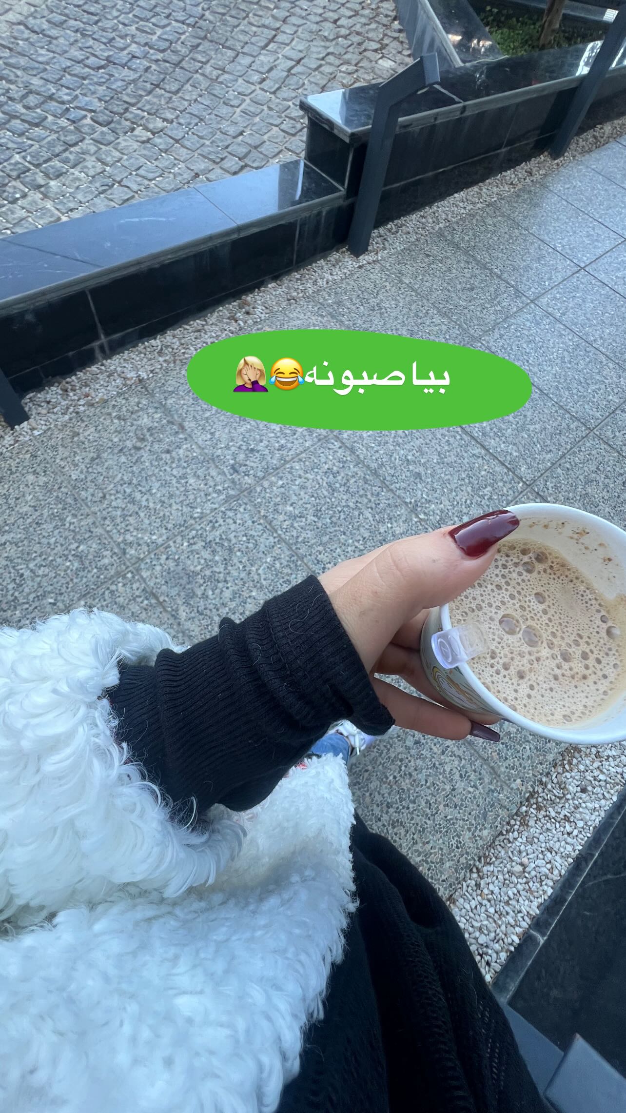  جدید ترین استوری اینستاگرام مبینا کرمی