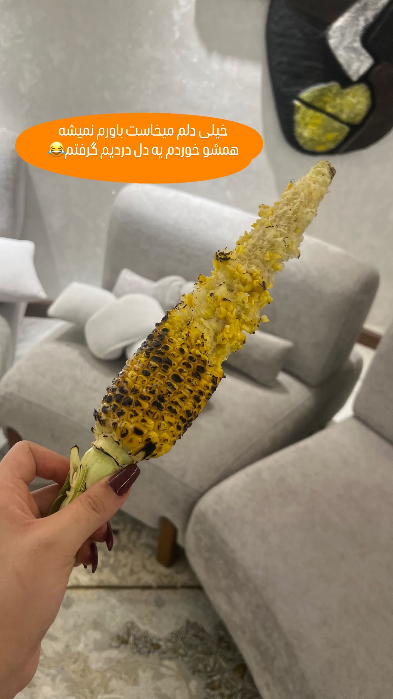  جدید ترین استوری اینستاگرام مبینا کرمی