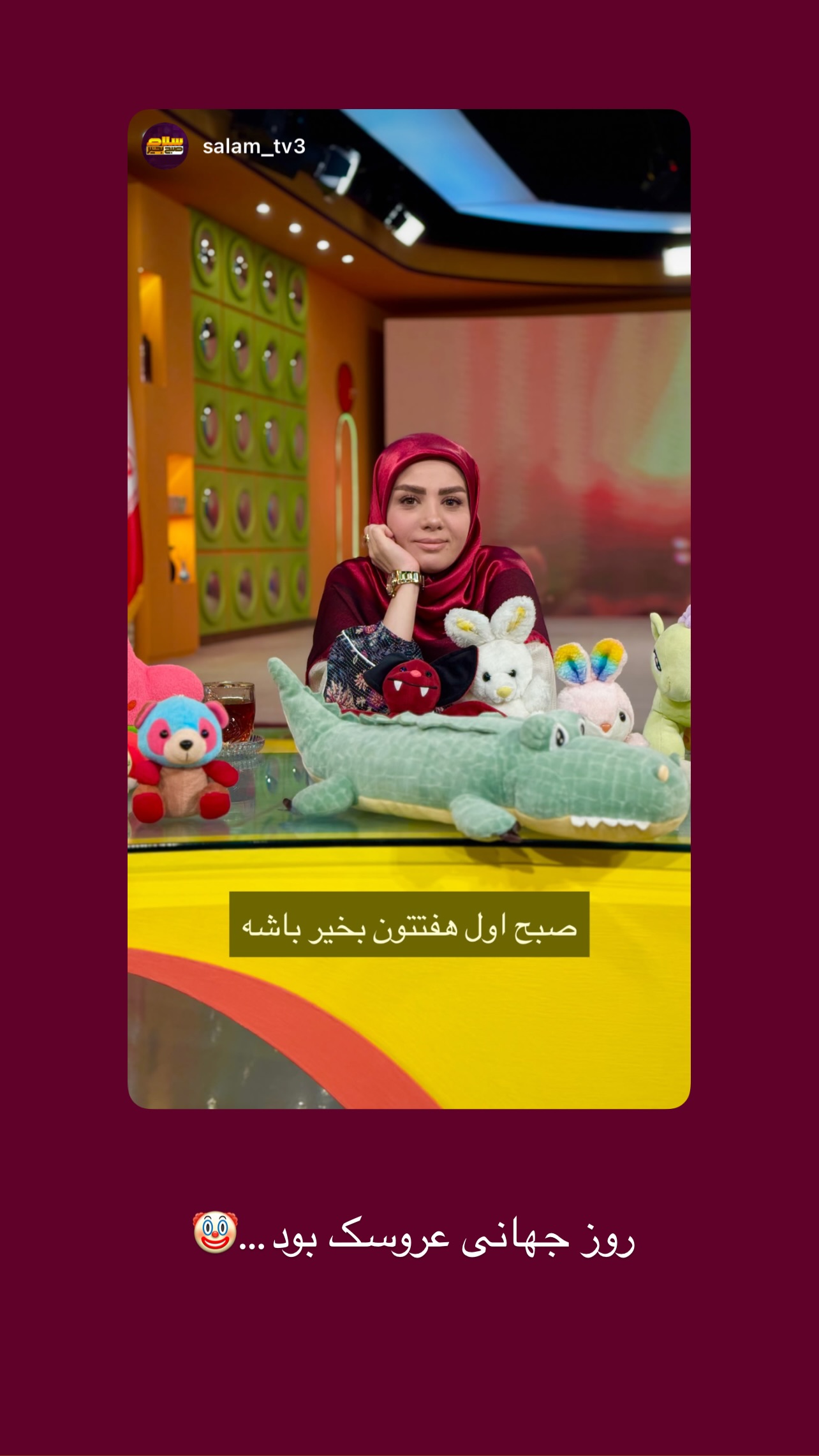  جدید ترین استوری اینستاگرام مبینا نصیری
