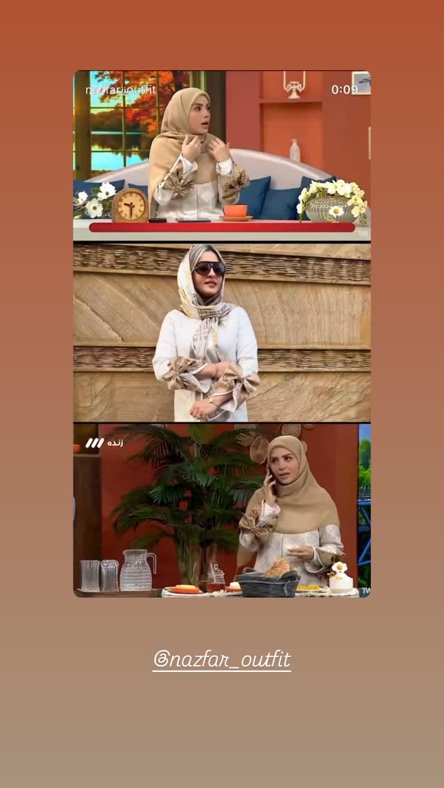  جدید ترین استوری اینستاگرام مبینا نصیری