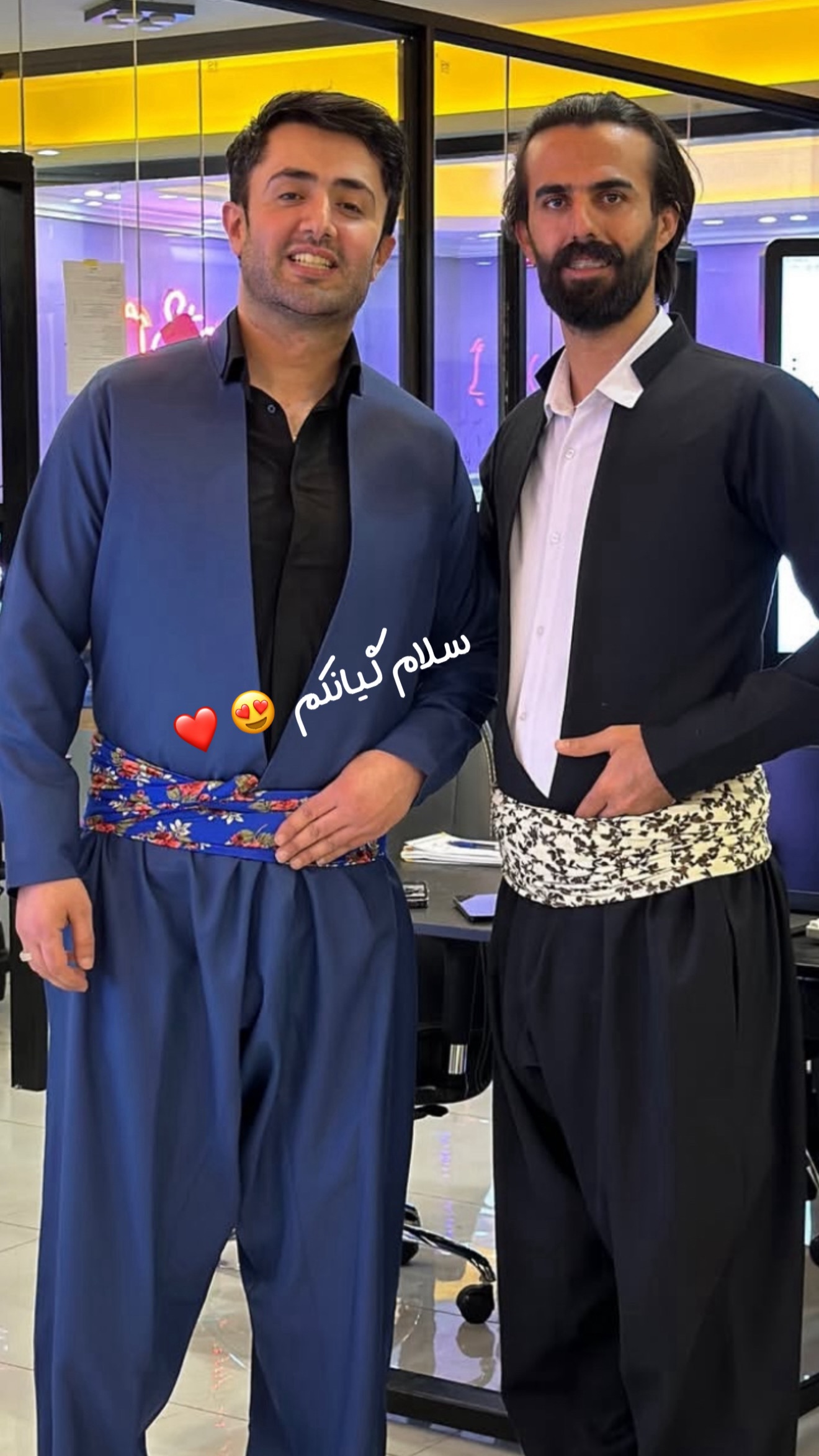  جدید ترین استوری اینستاگرام معین فرجی