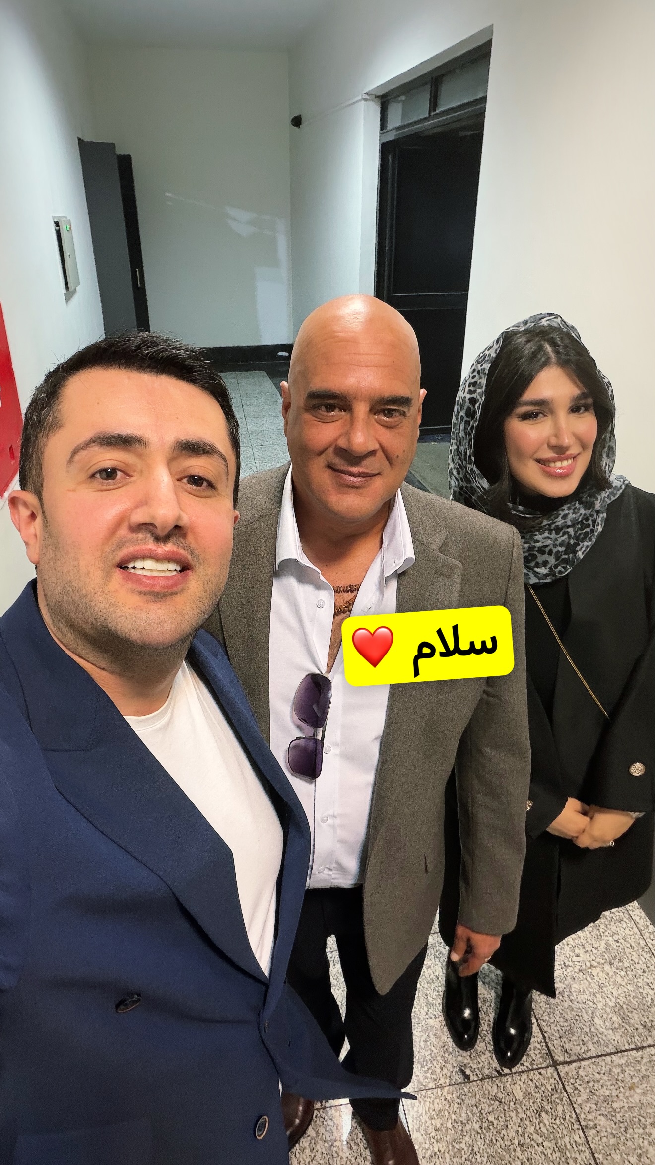  جدید ترین استوری اینستاگرام معین فرجی